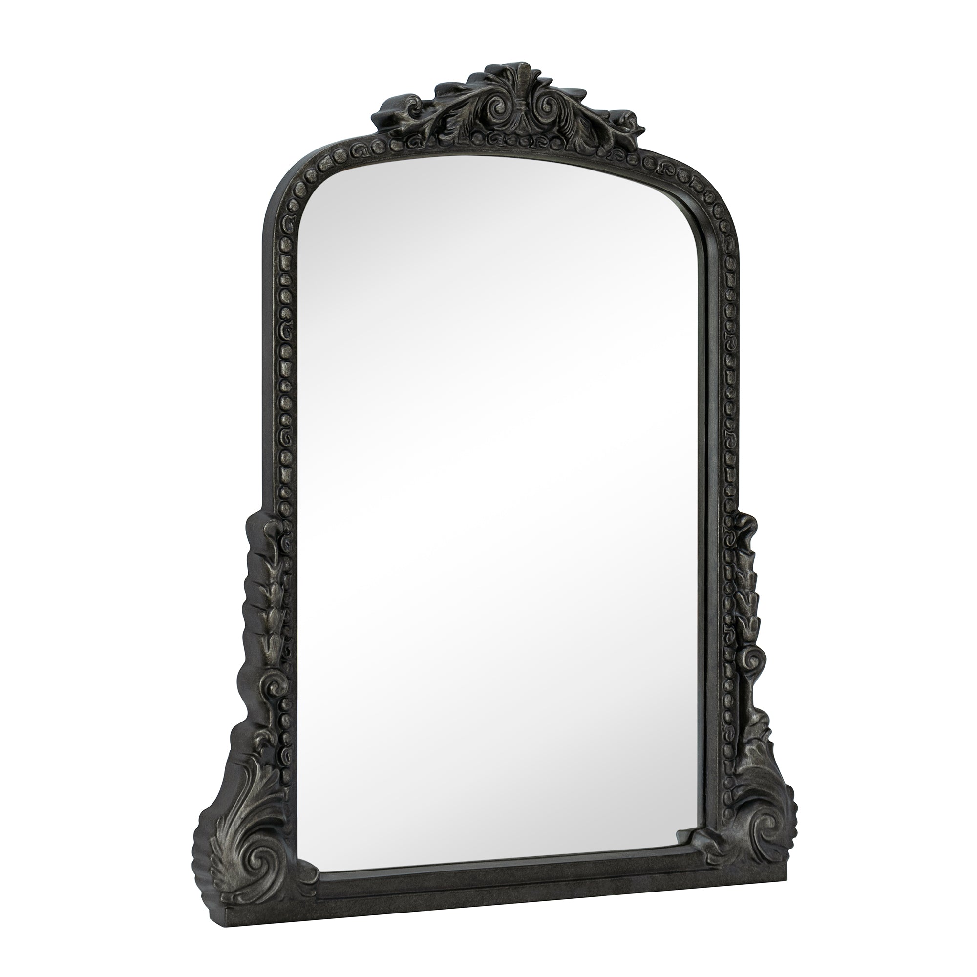 Arched Framed Wall Mounted Bathroom Vanity Mirror
