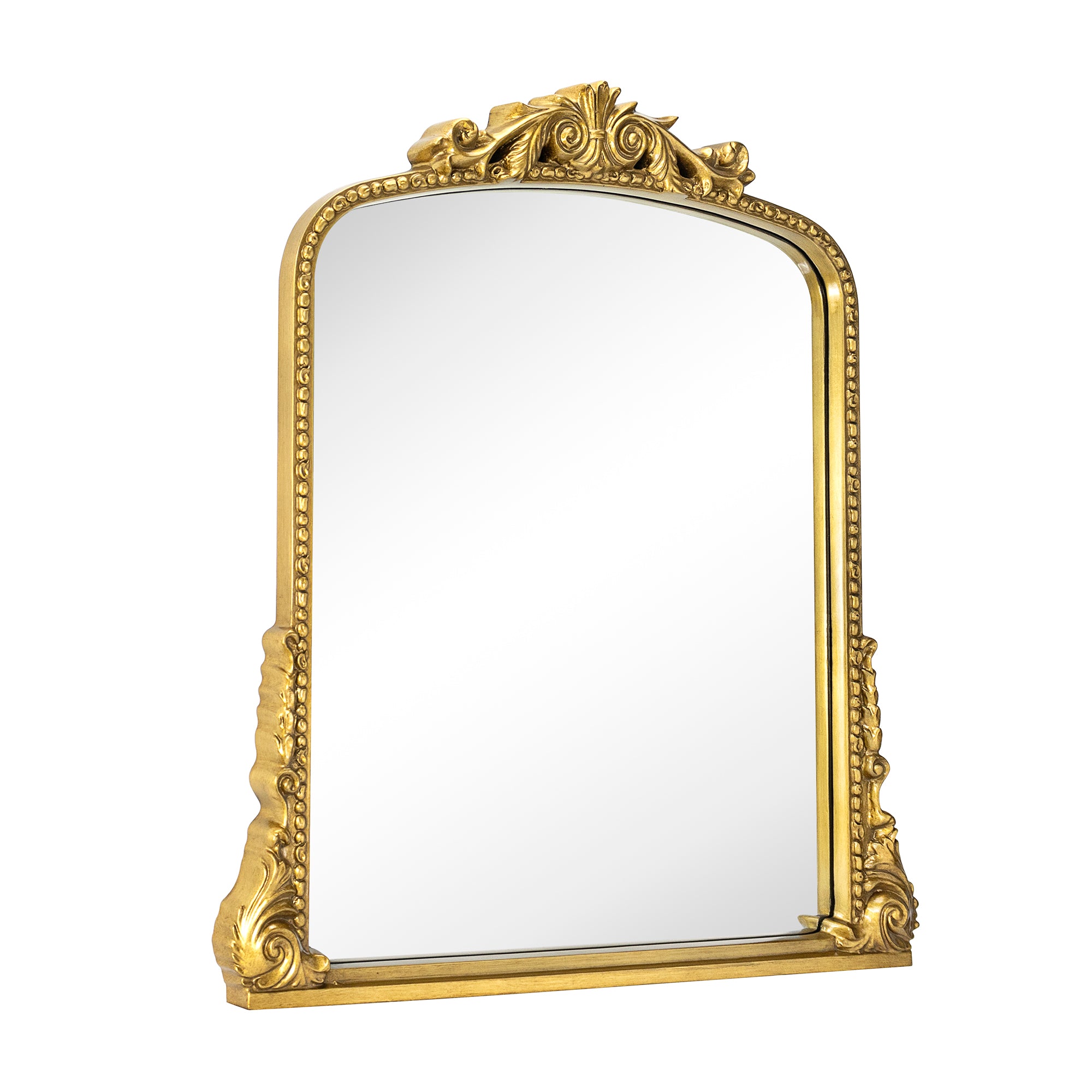 Arched Framed Wall Mounted Bathroom Vanity Mirror