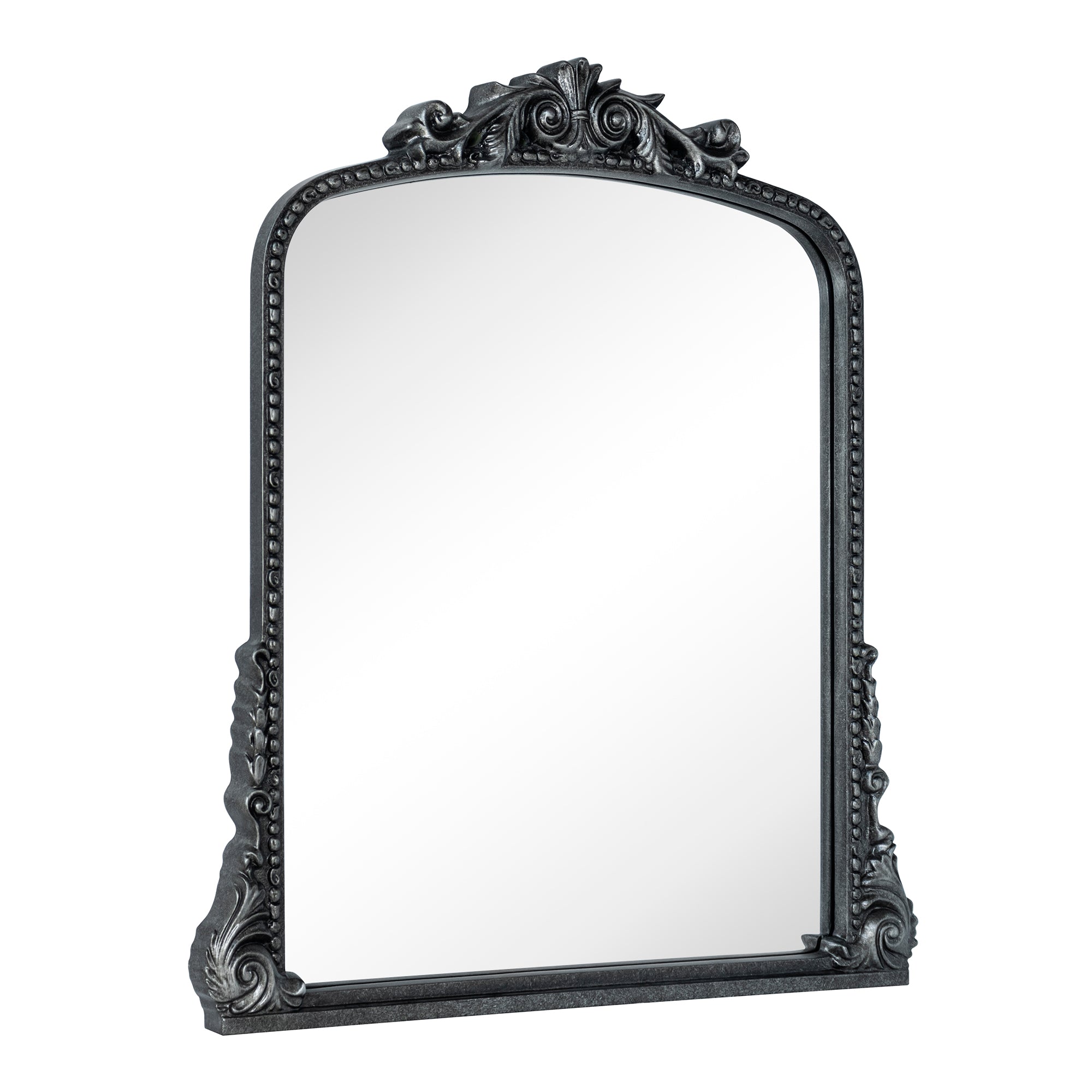 Arched Framed Wall Mounted Bathroom Vanity Mirror