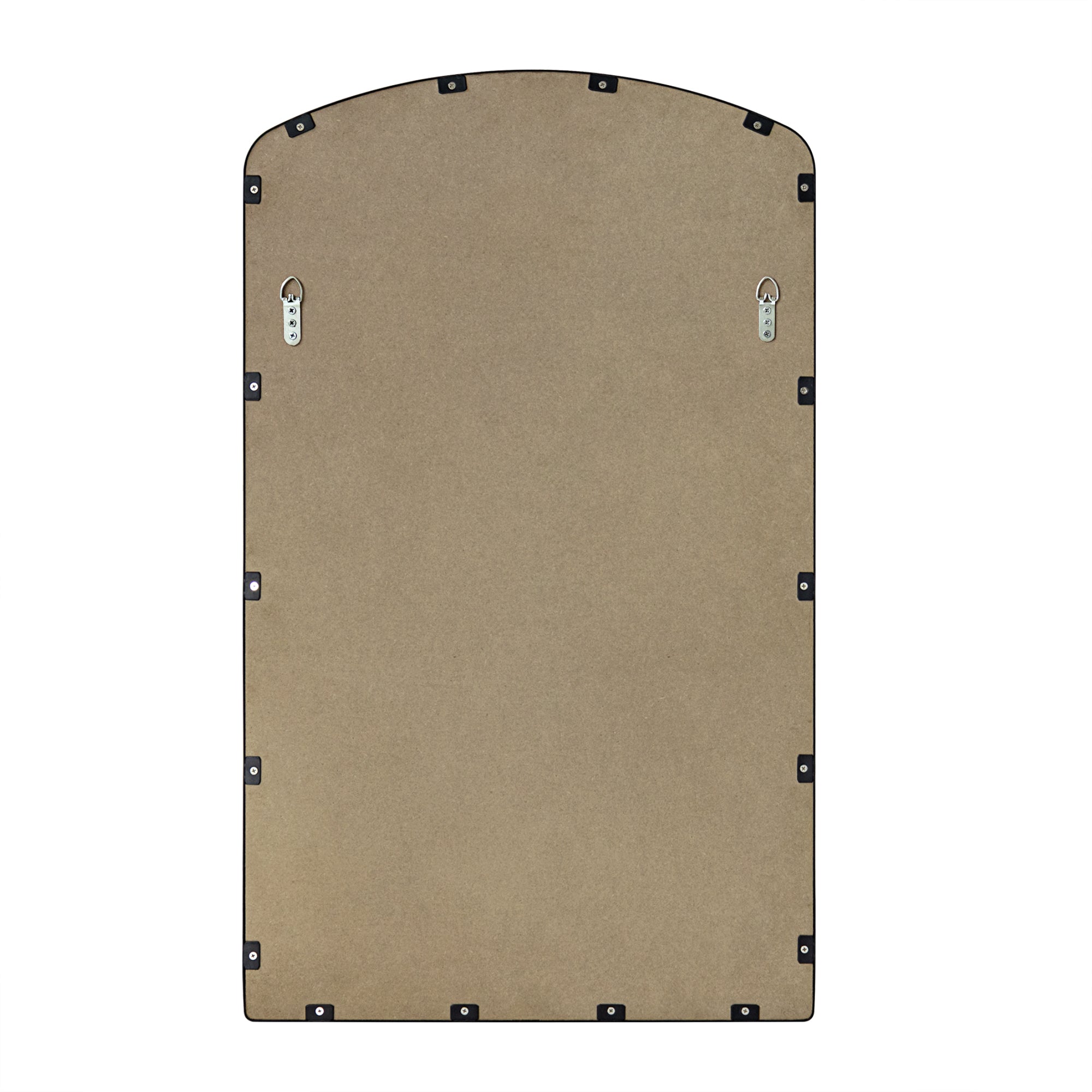 Metal Arched Mirror for Bathroom, Mantel or Dresser