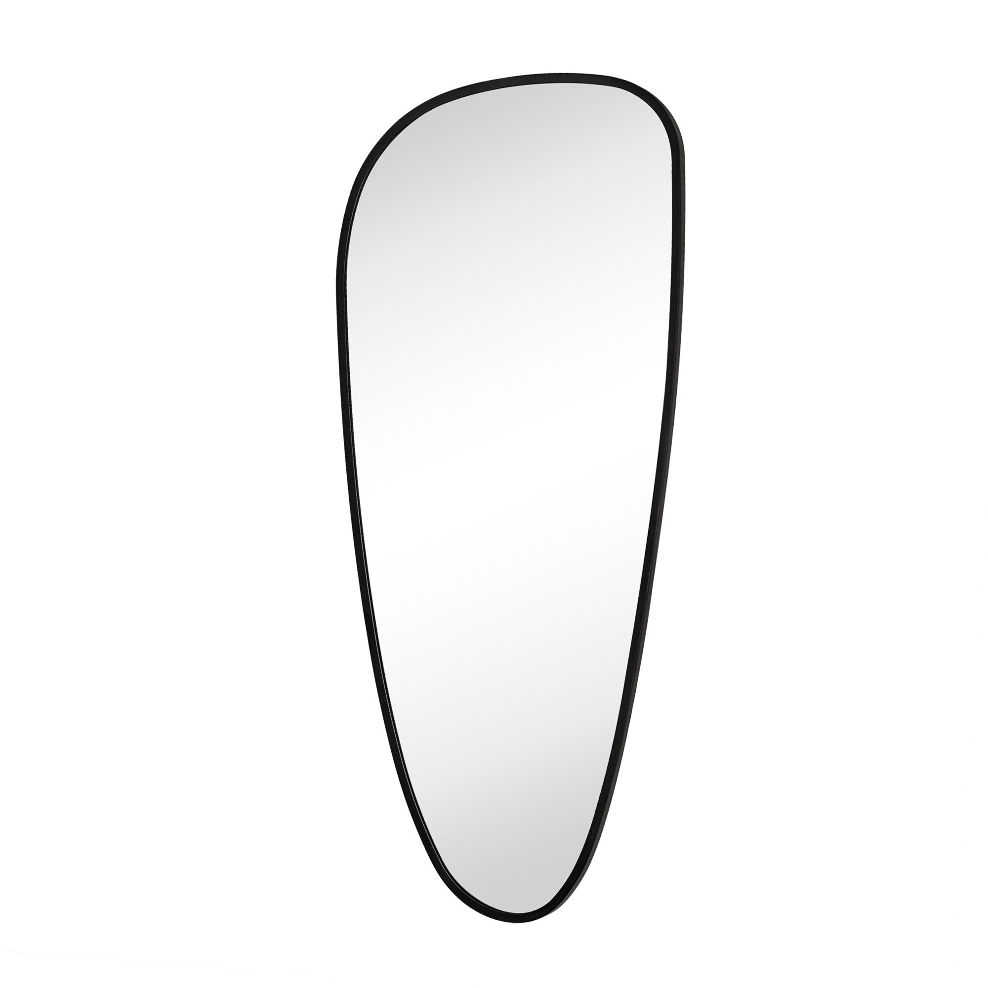 Large Irregular Full Length Mirror Asymmetrical Floor Bathroom Mirror Irregular Shaped Full Body Wall Mirror