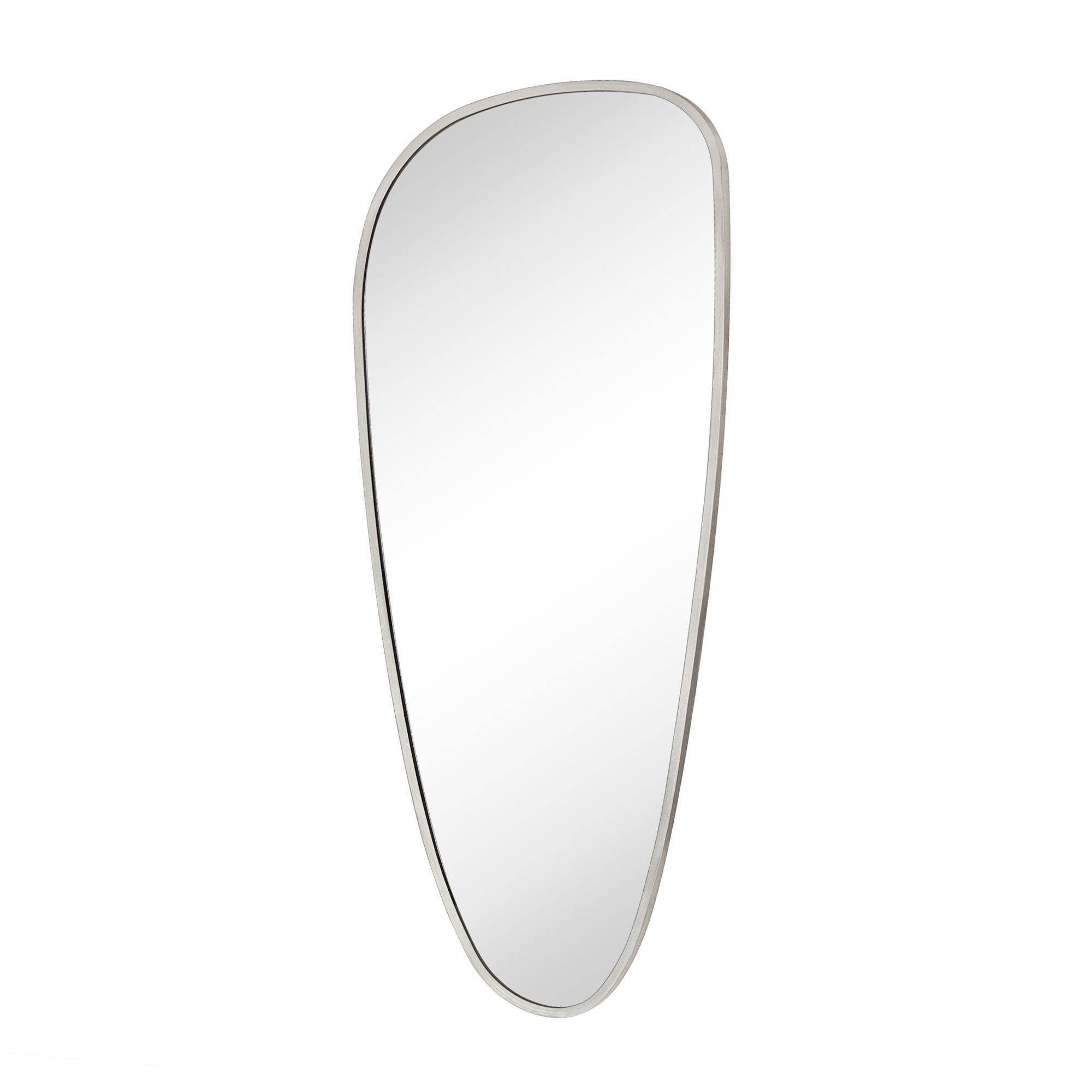Large Irregular Full Length Mirror Asymmetrical Floor Bathroom Mirror Irregular Shaped Full Body Wall Mirror