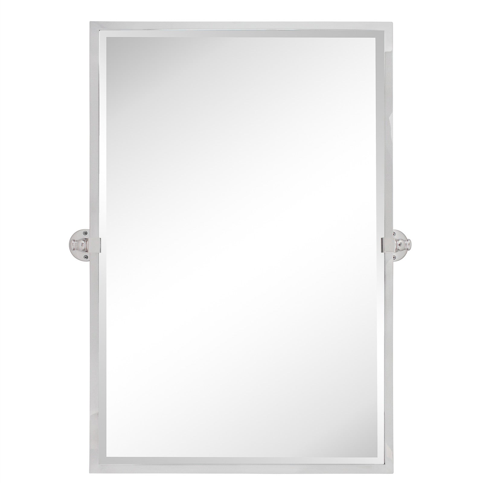 Rectangular Metal Framed Pivot Wall Mounted Bathroom Vanity Mirror