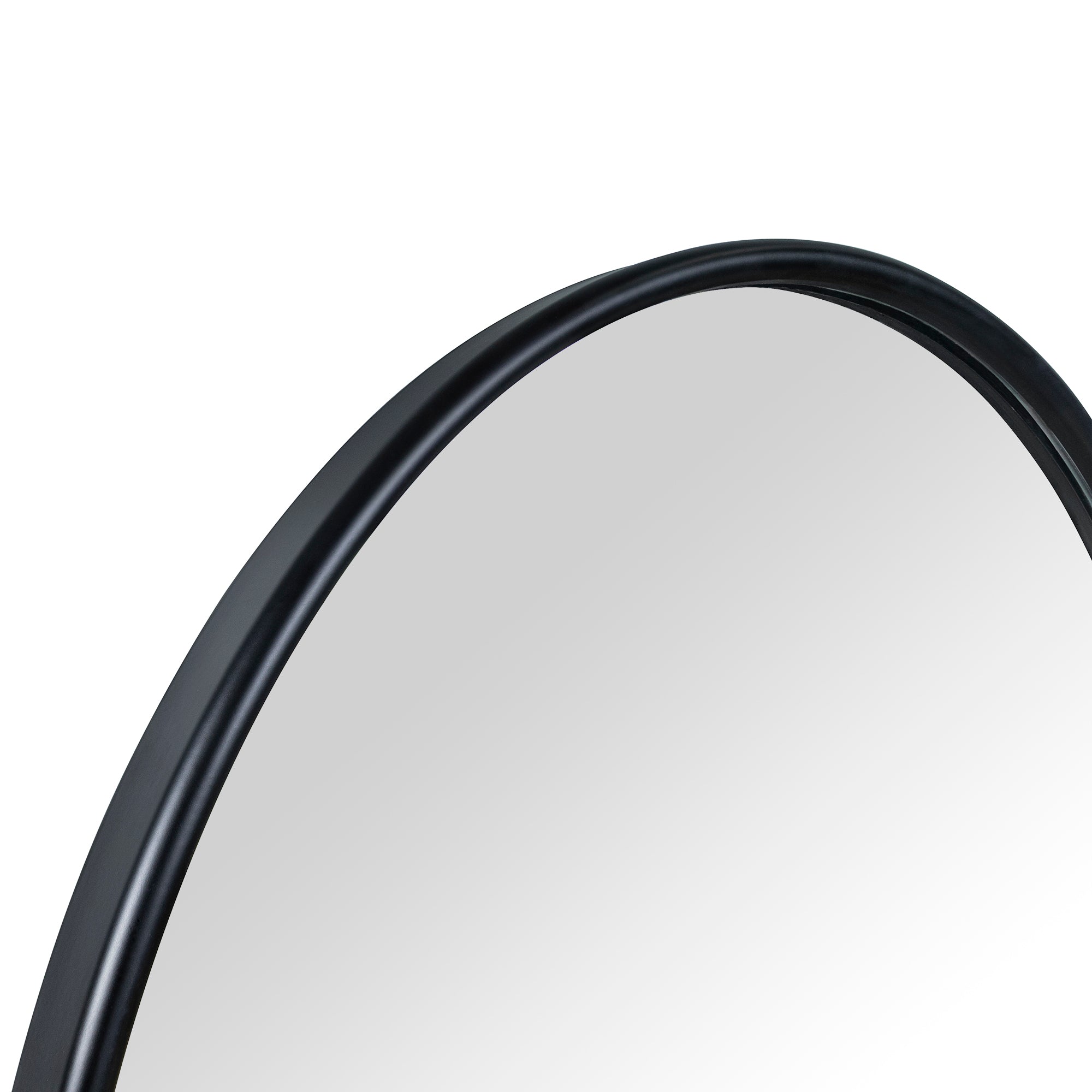 Arched Framed Wall Mounted Bathroom Vanity Mirror