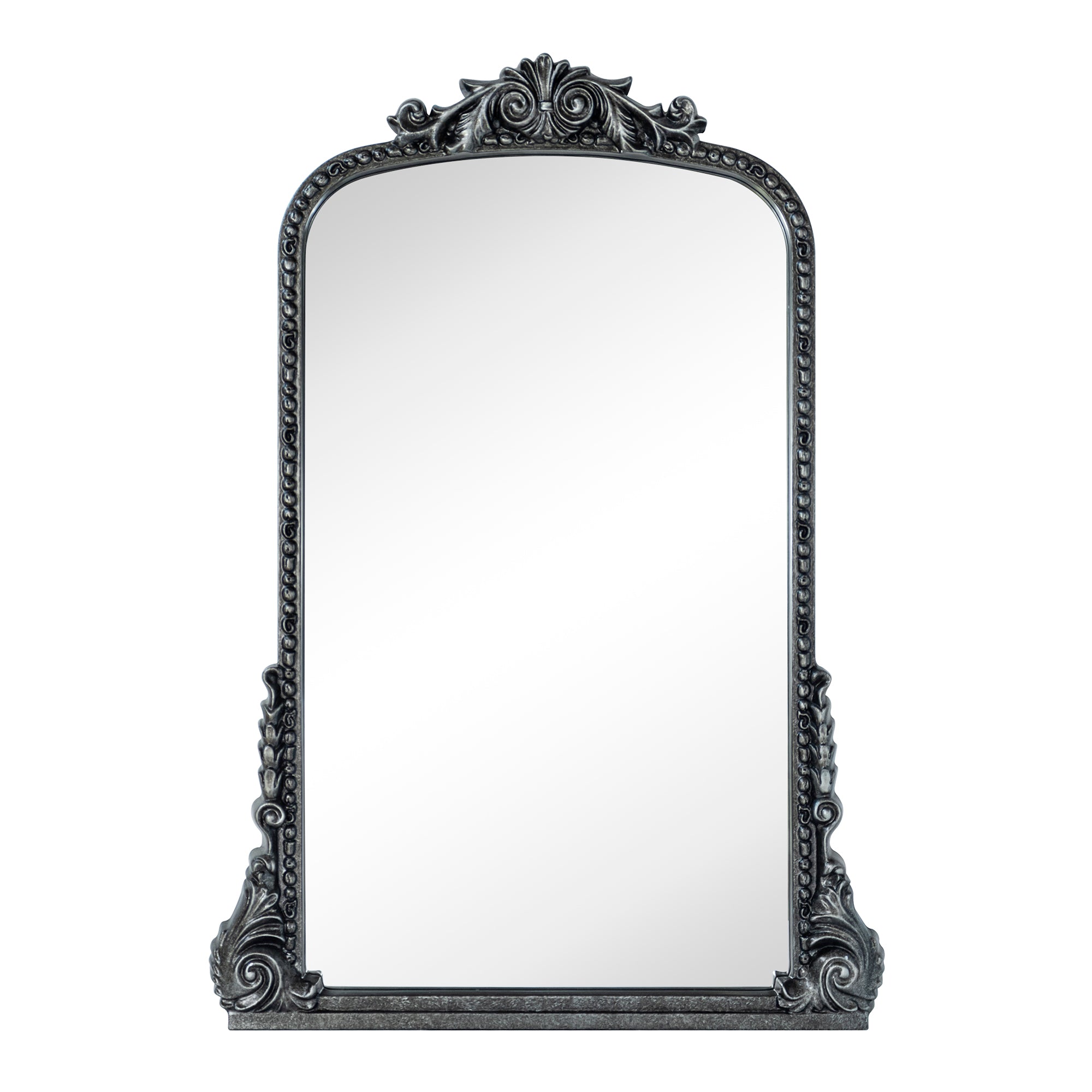 Arched Framed Wall Mounted Bathroom Vanity Mirror
