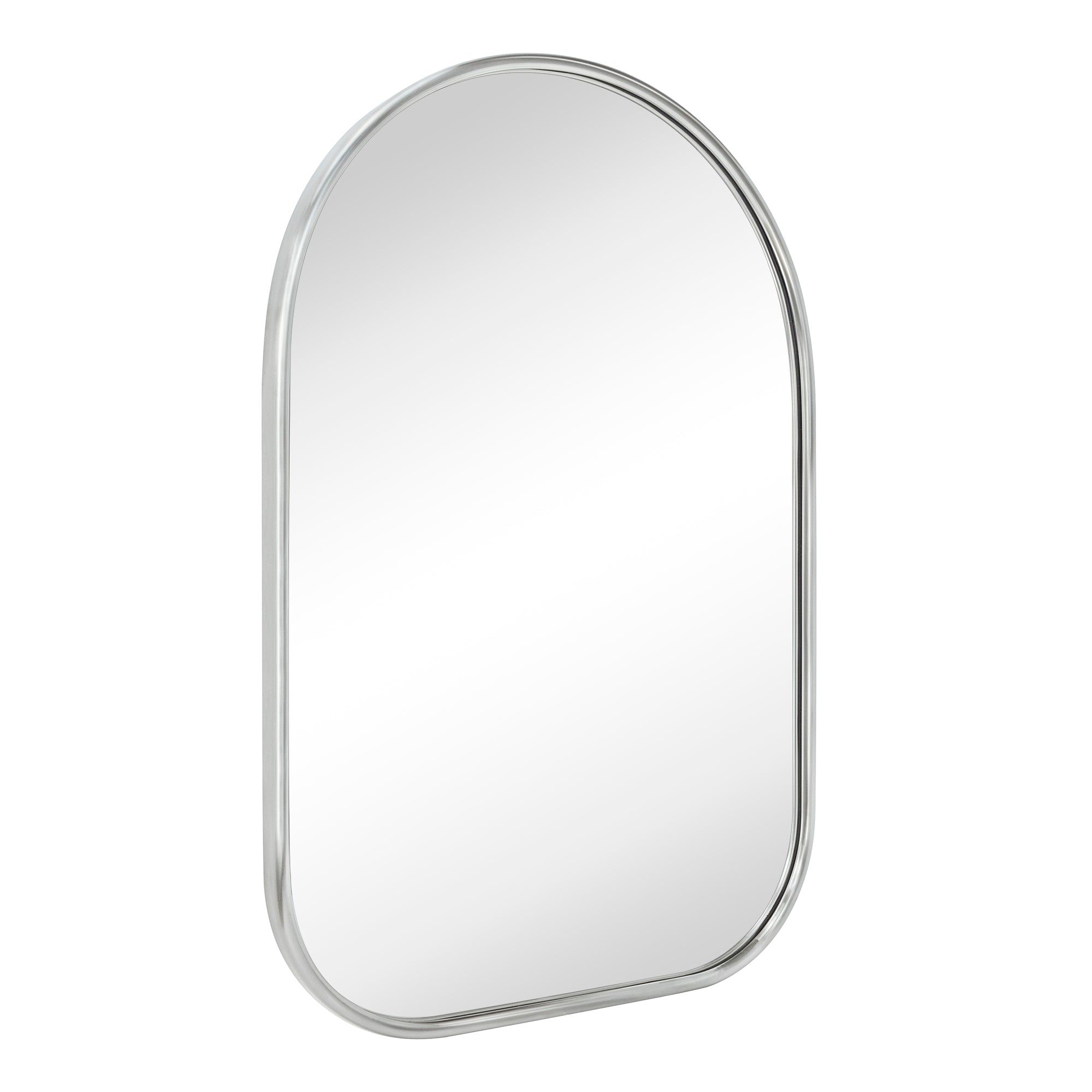 Arched Framed Wall Mounted Bathroom Vanity Mirror