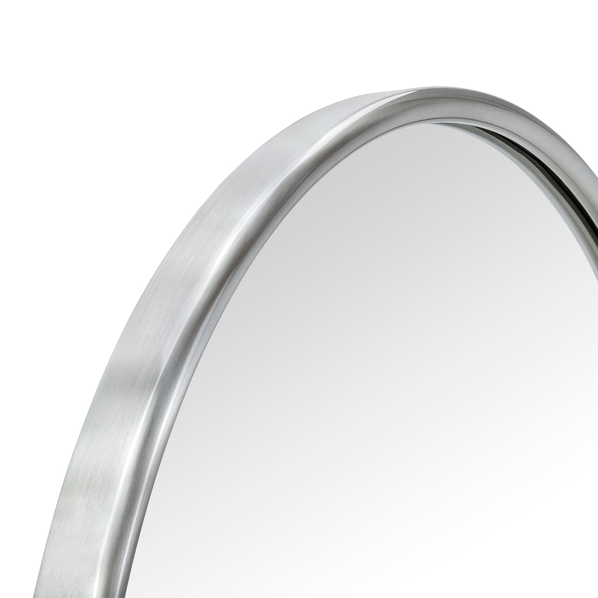 Arched Framed Wall Mounted Bathroom Vanity Mirror