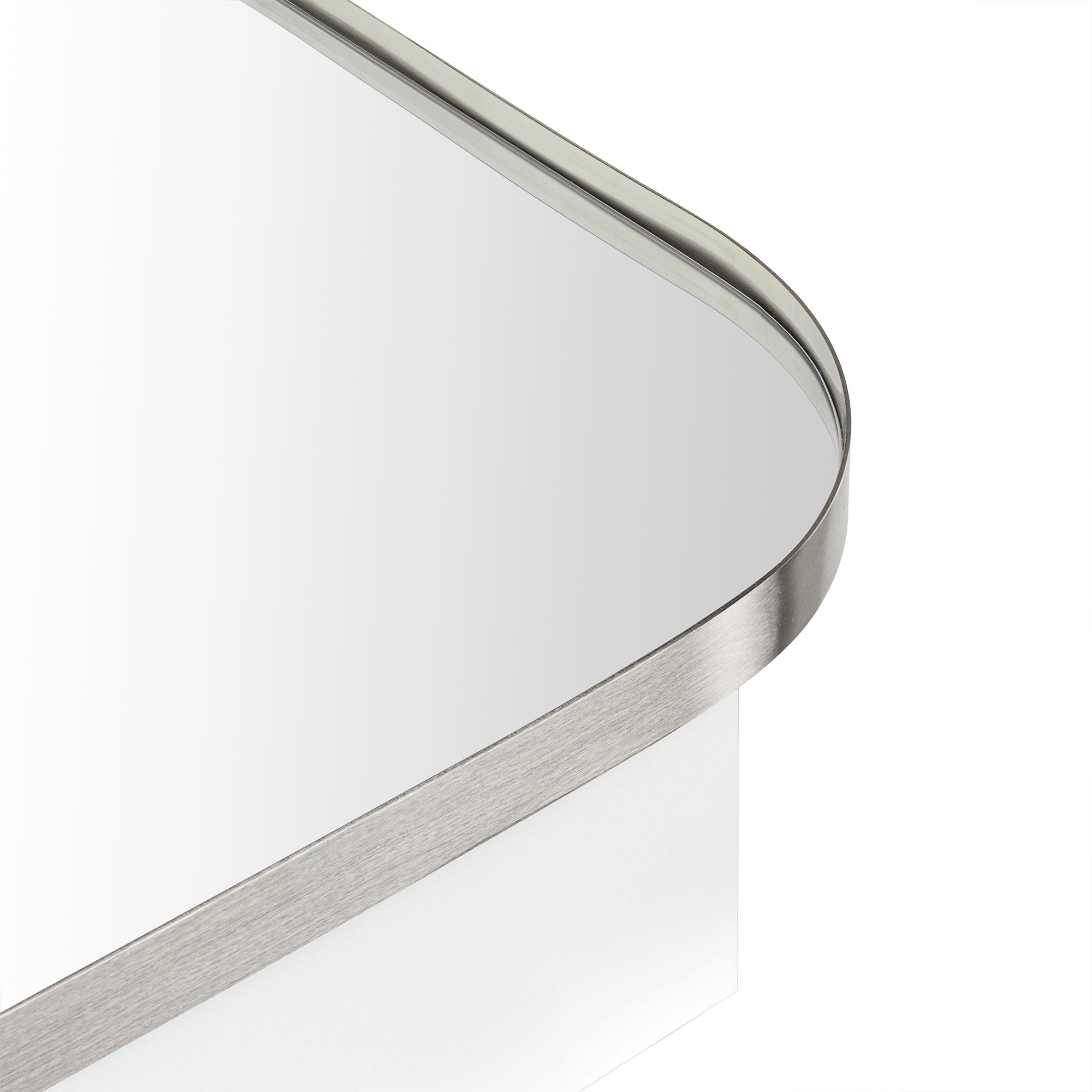 Surface and Recessed Mount Rectangular Stainless Steel Metal Framed Bathroom Medicine Cabinet with Mirror, 22'' W x 30'' H