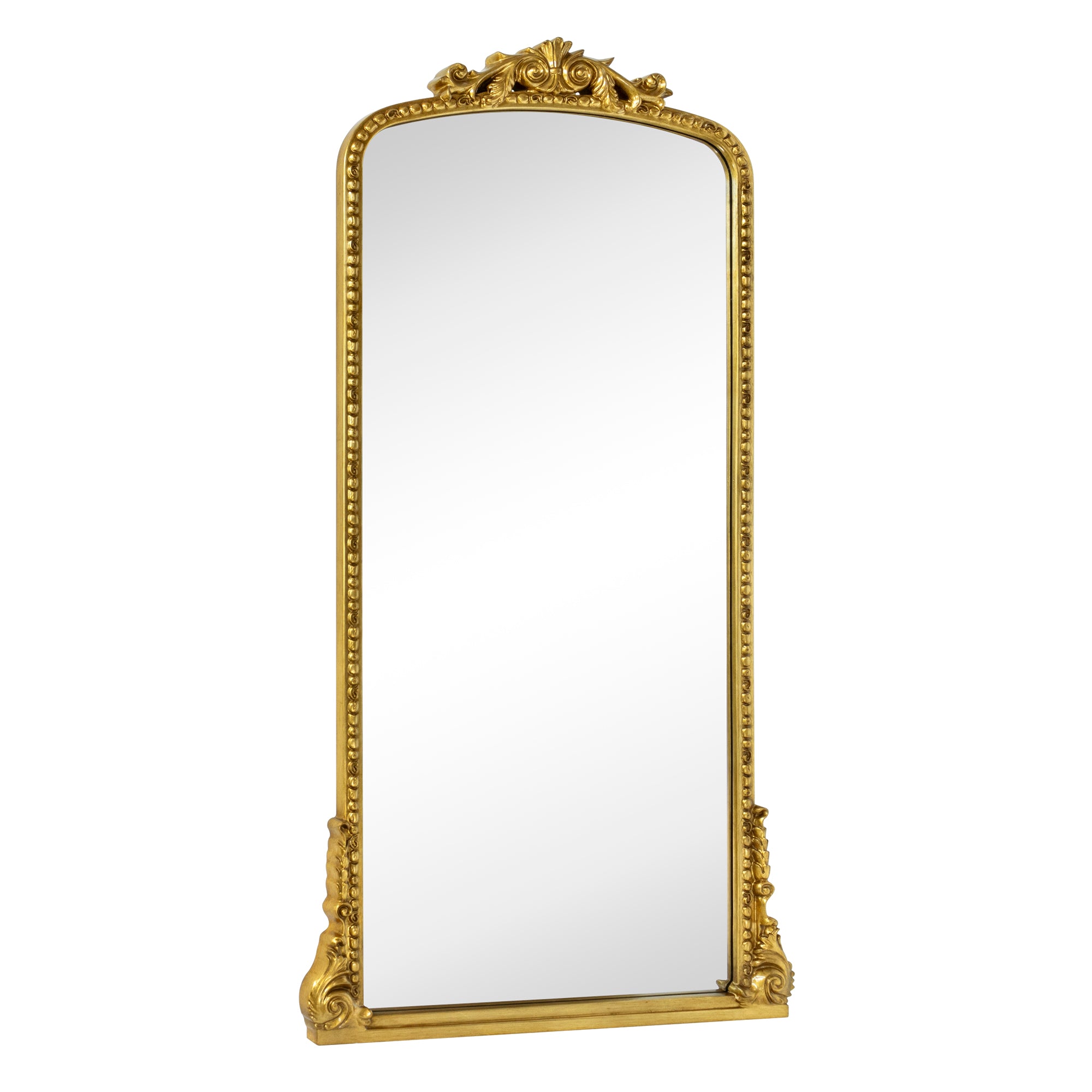 Arched Framed Wall Mounted Bathroom Vanity Mirror