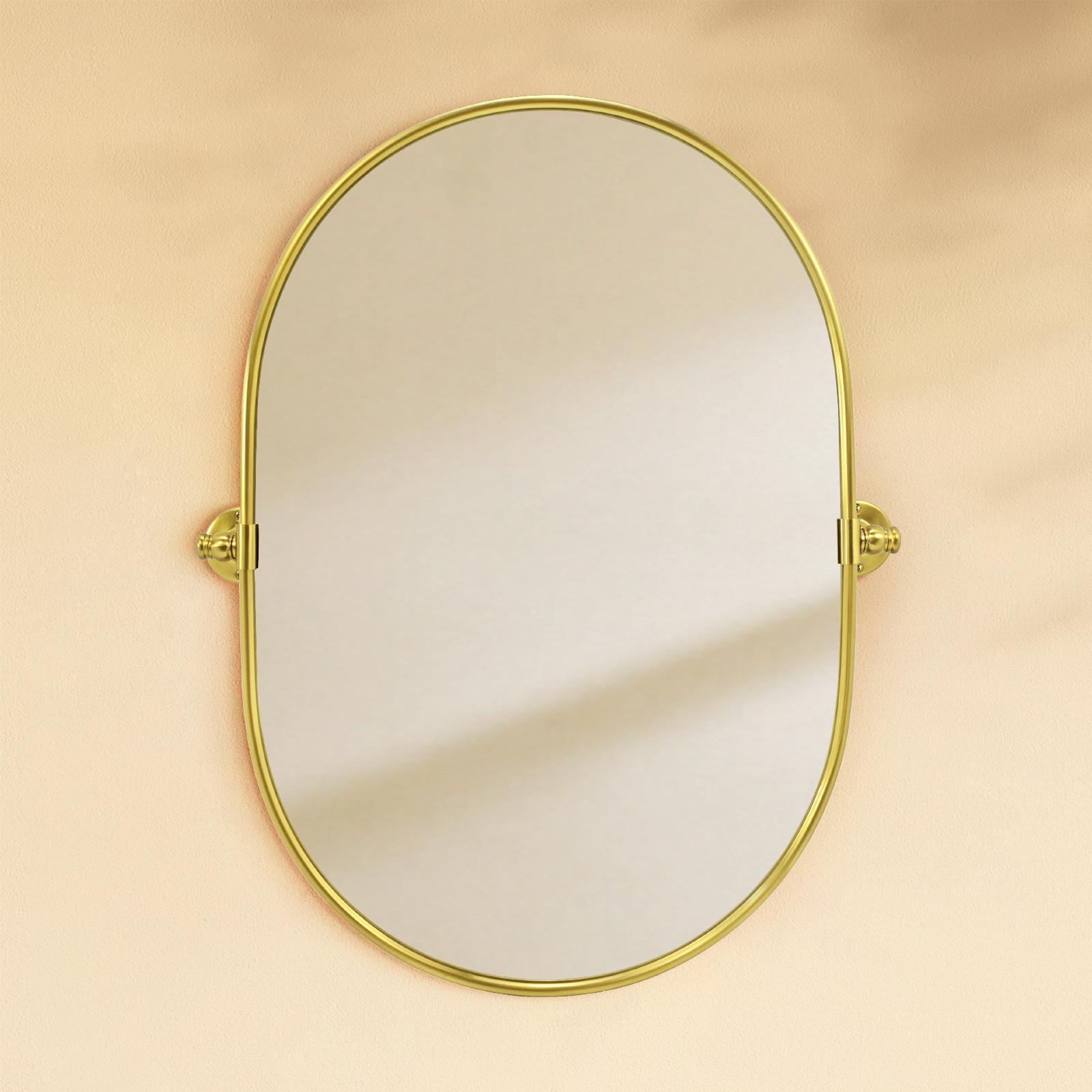 Elysian Farmhouse Pill Bathroom Pivot Mirrors