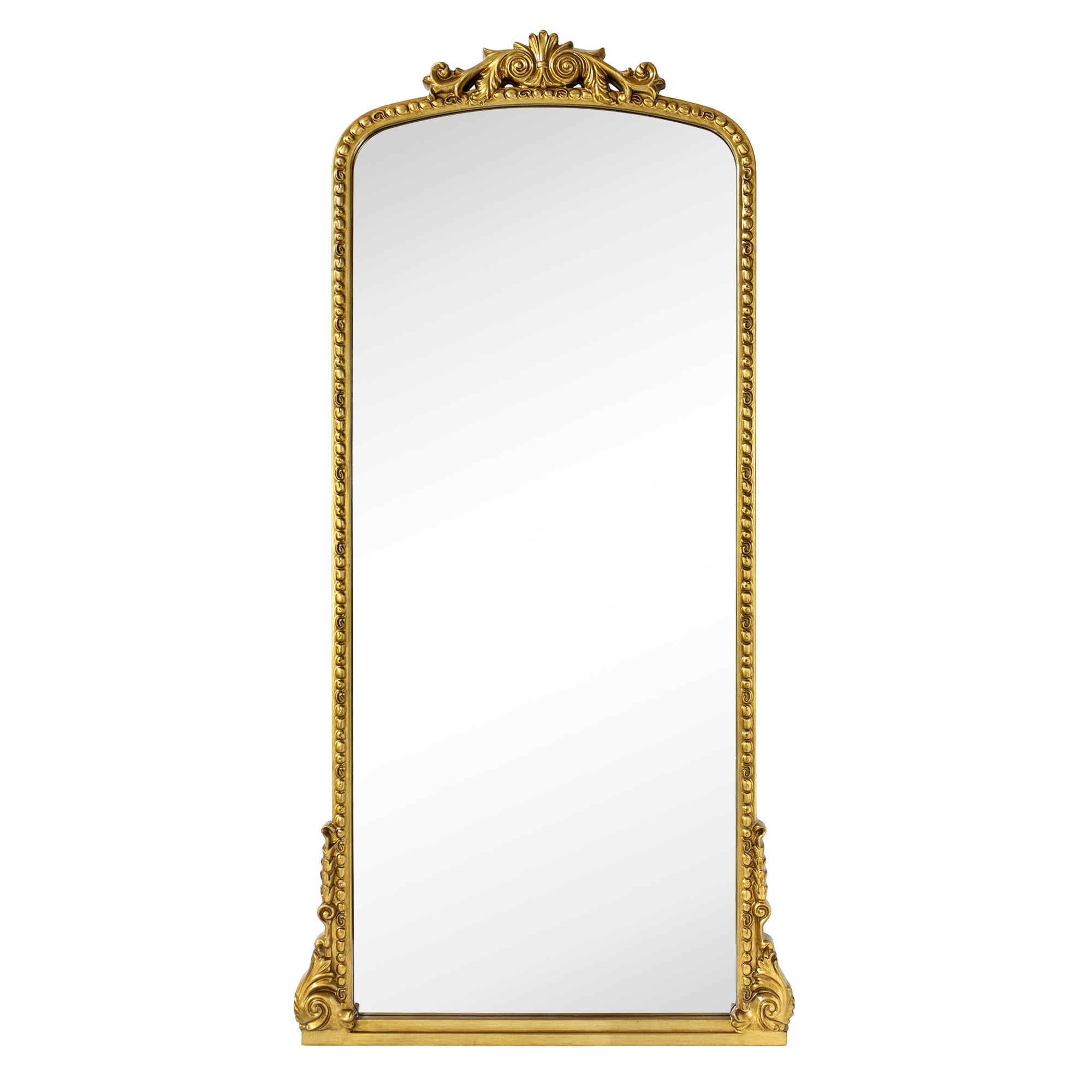 Arched Framed Wall Mounted Bathroom Vanity Mirror