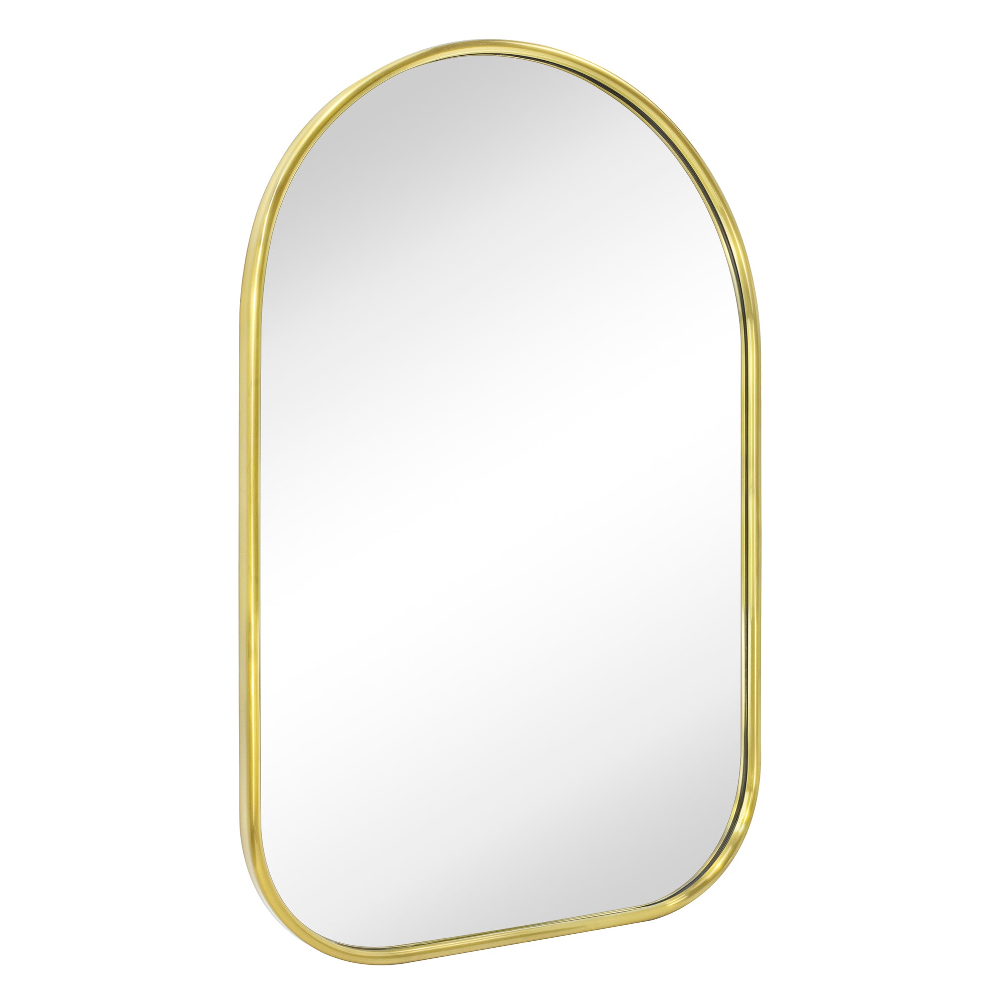 Arched Framed Wall Mounted Bathroom Vanity Mirror