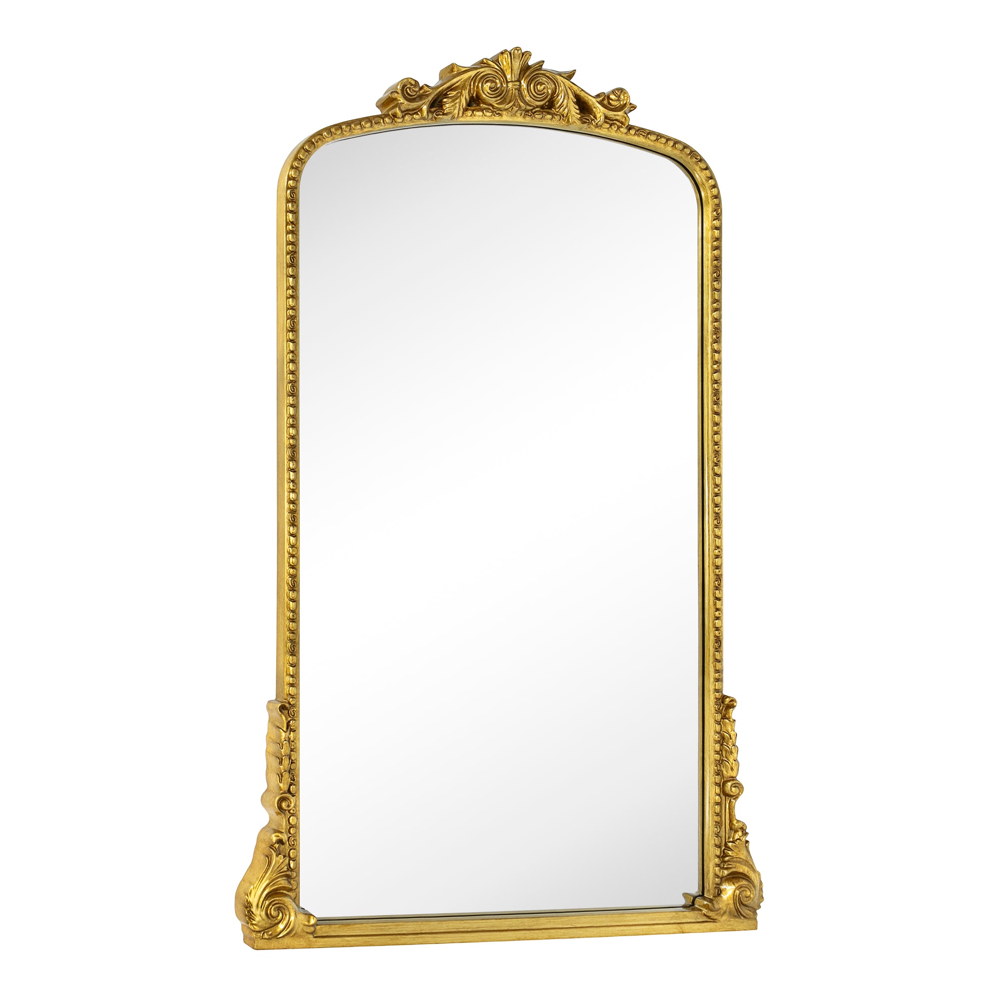 Arched Framed Wall Mounted Bathroom Vanity Mirror