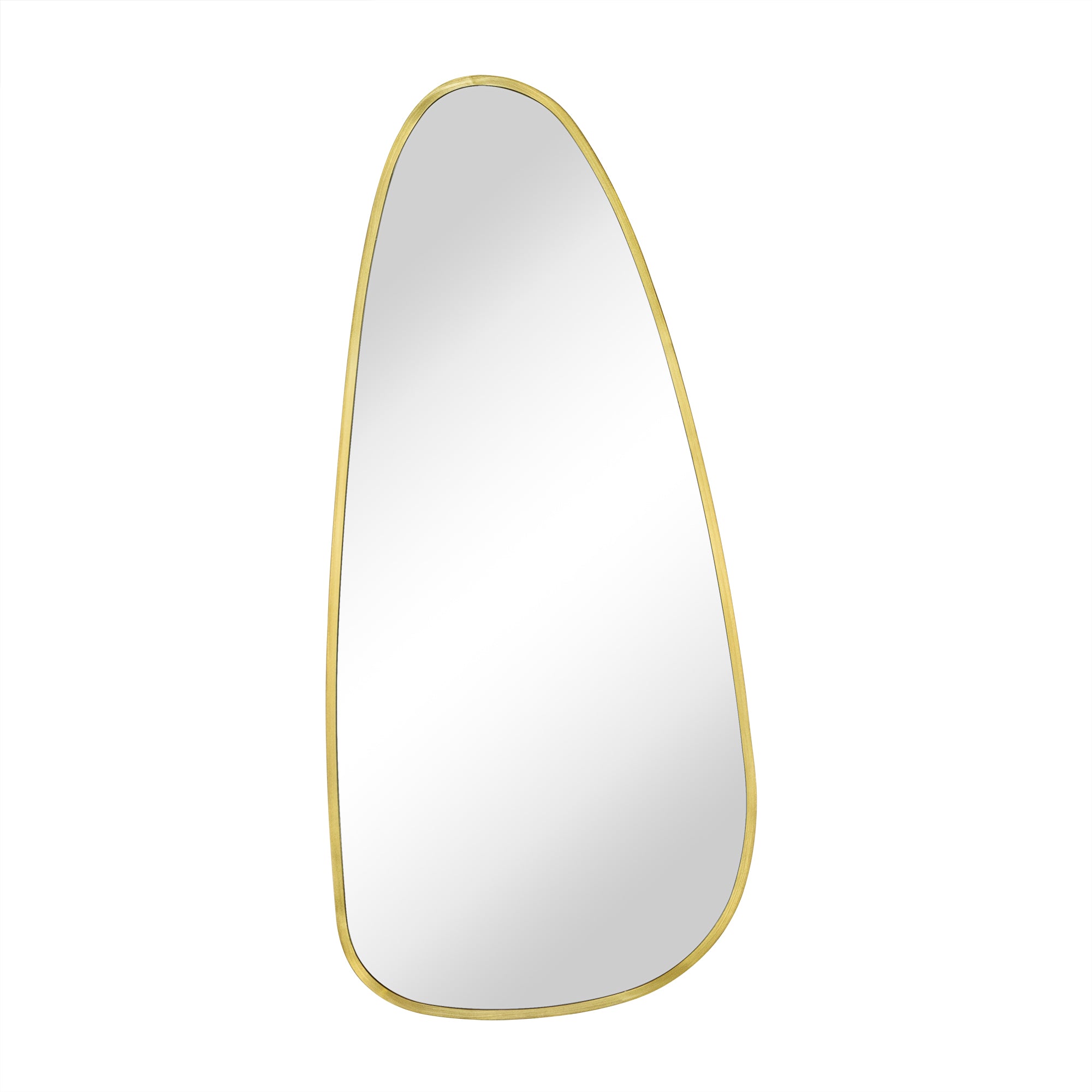 Large Irregular Full Length Mirror Asymmetrical Floor Bathroom Mirror Irregular Shaped Full Body Wall Mirror