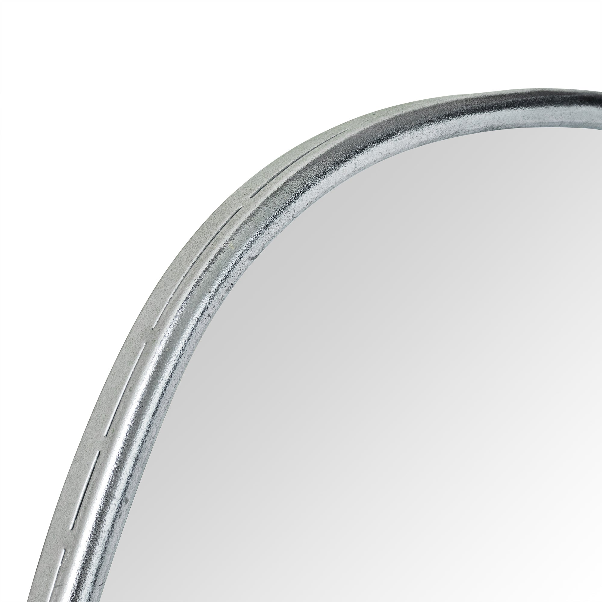TEHOME Asymmetrical Irregular Shaped Mirror Antiqued Gold Asymmetrical Accent Mirror Irregular Bathroom Wall Mirror