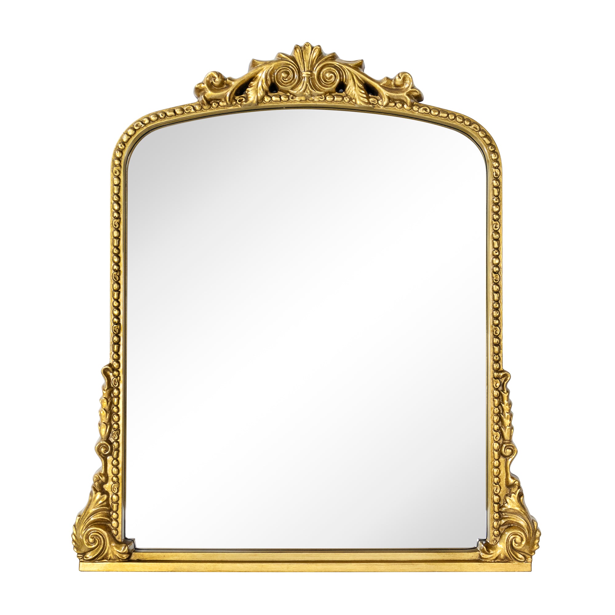 Arched Framed Wall Mounted Bathroom Vanity Mirror