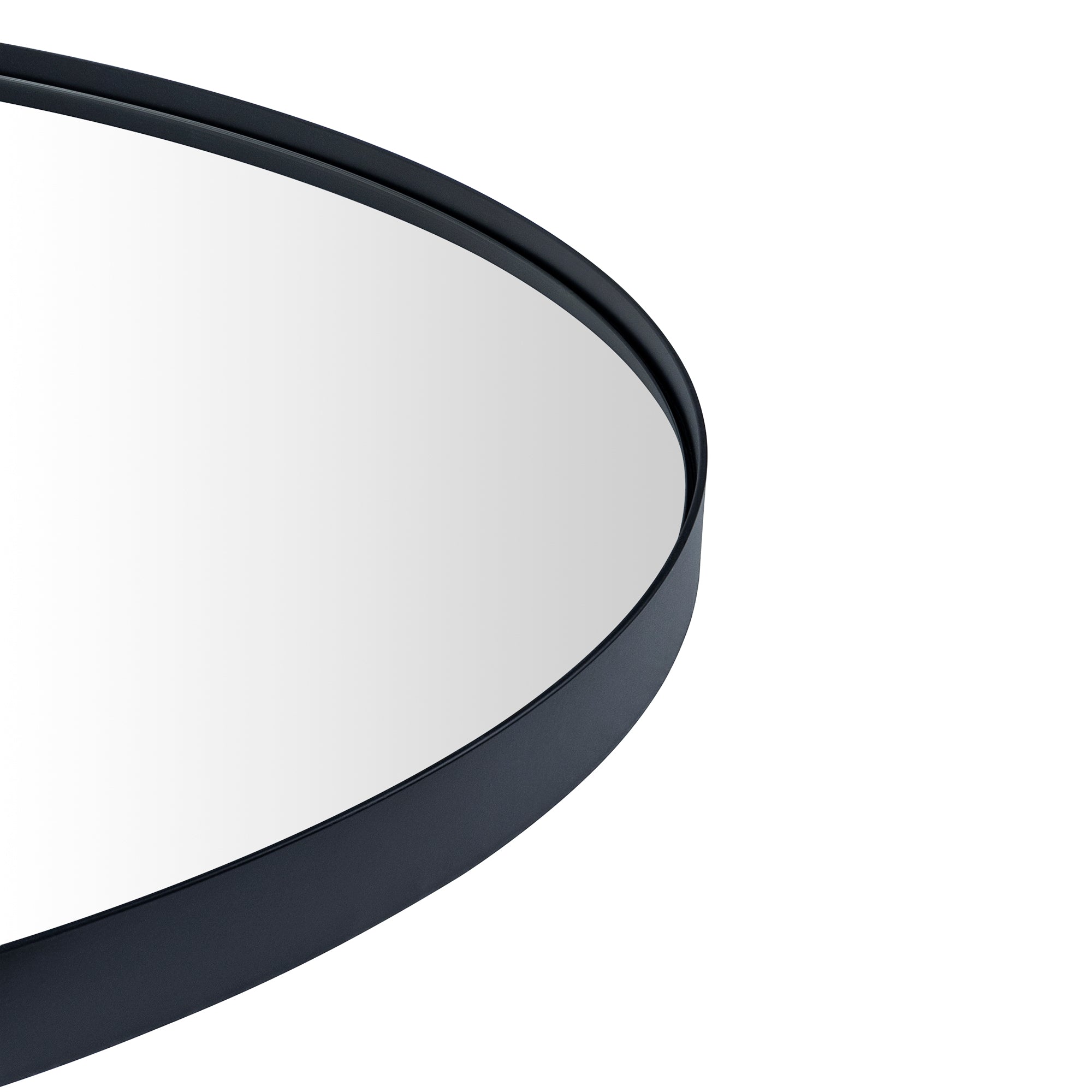 Circular Round Stainless Steel Framed Wall Mounted Bathroom Vanity Mirror