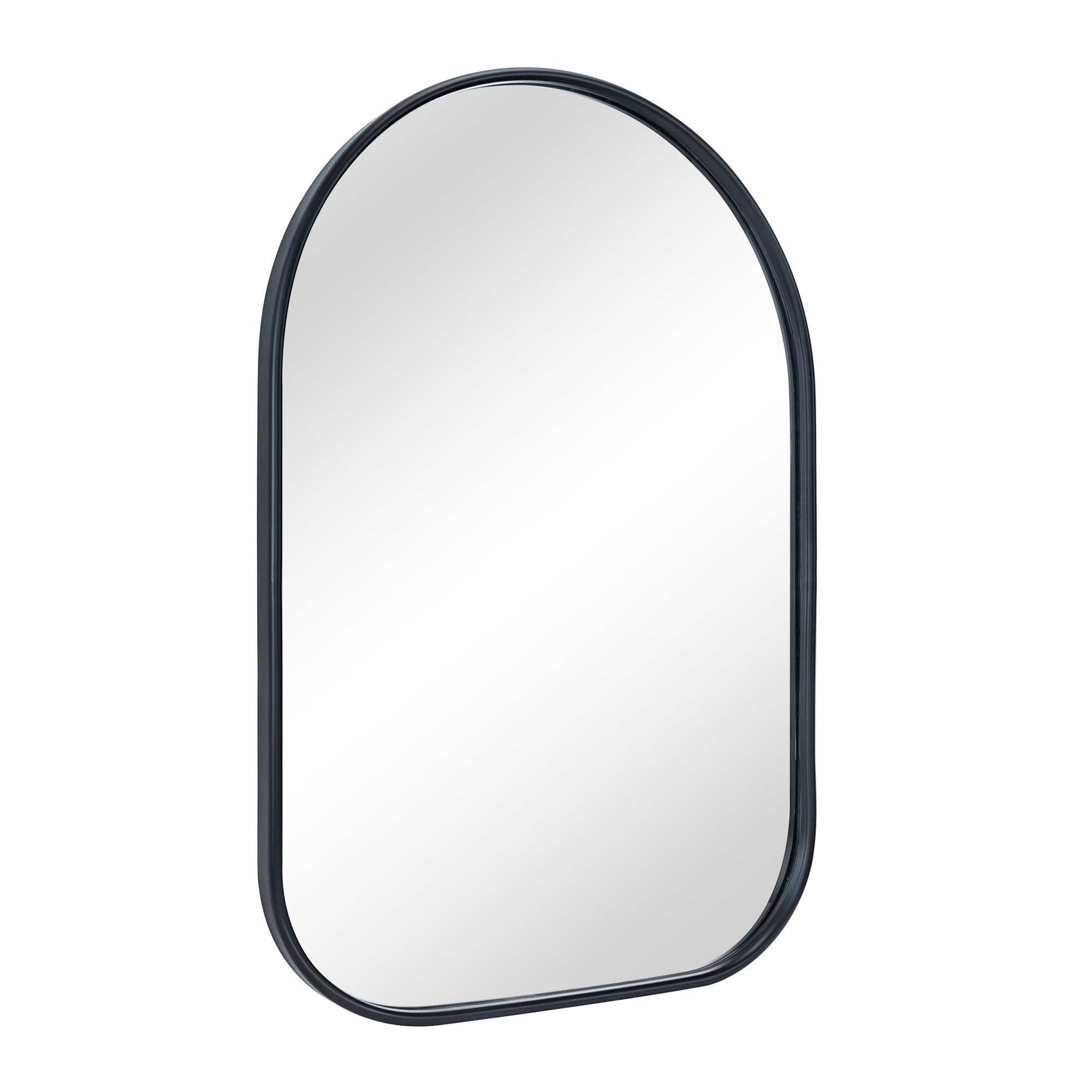 Arched Framed Wall Mounted Bathroom Vanity Mirror