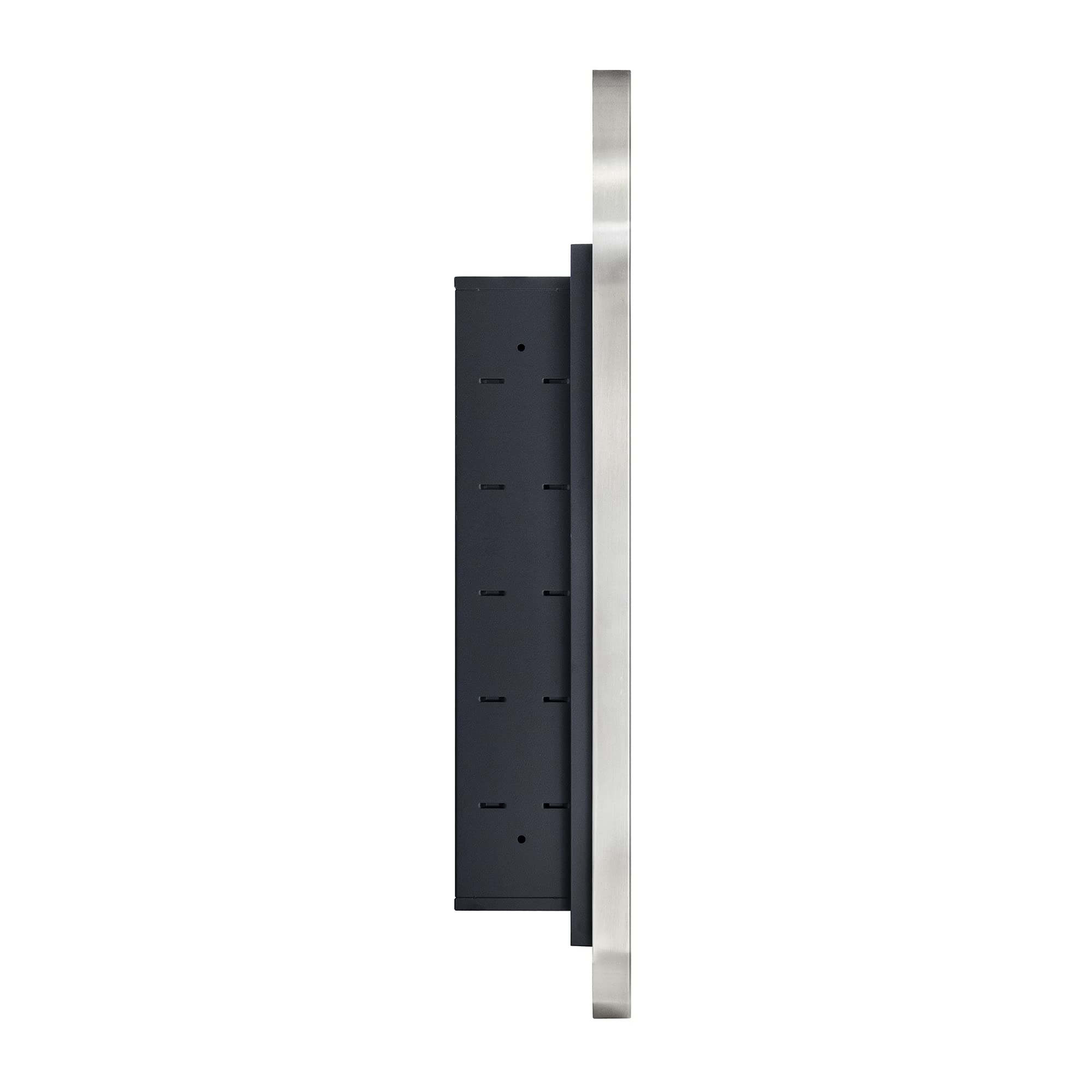 Arched Metal Framed Recessed Medicine Cabinet with Mirror