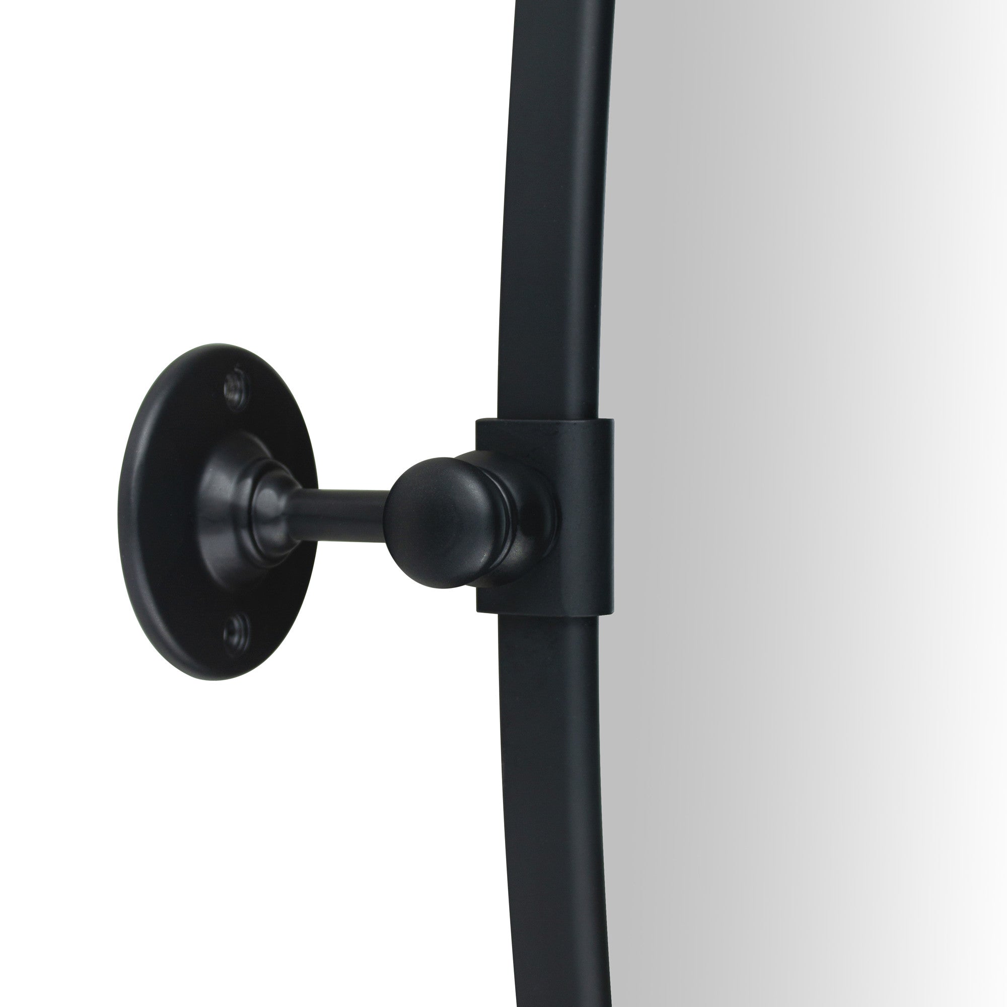Pivot Oval Metal Framed Wall Mounted Bathroom Vanity Mirror