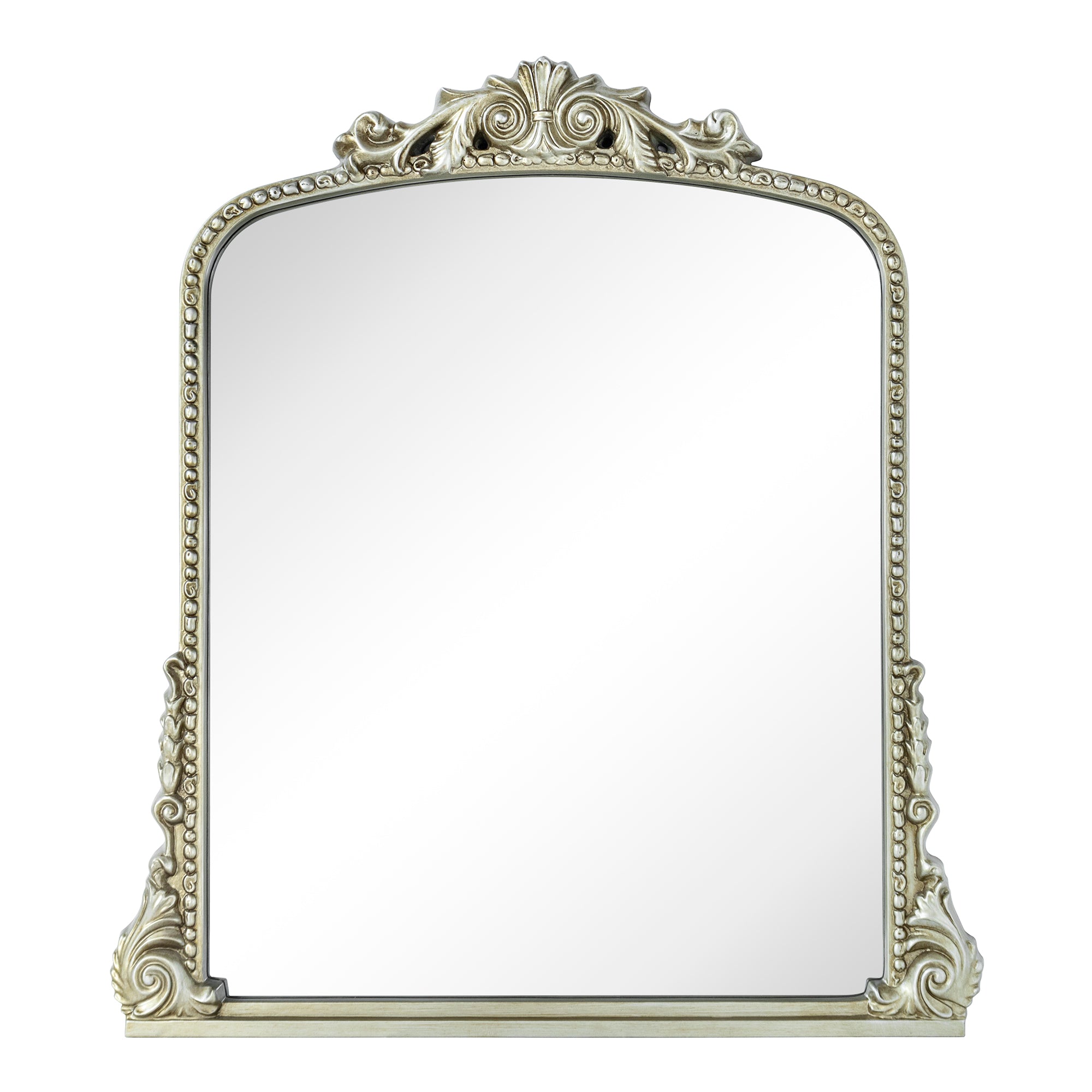 Arched Framed Wall Mounted Bathroom Vanity Mirror