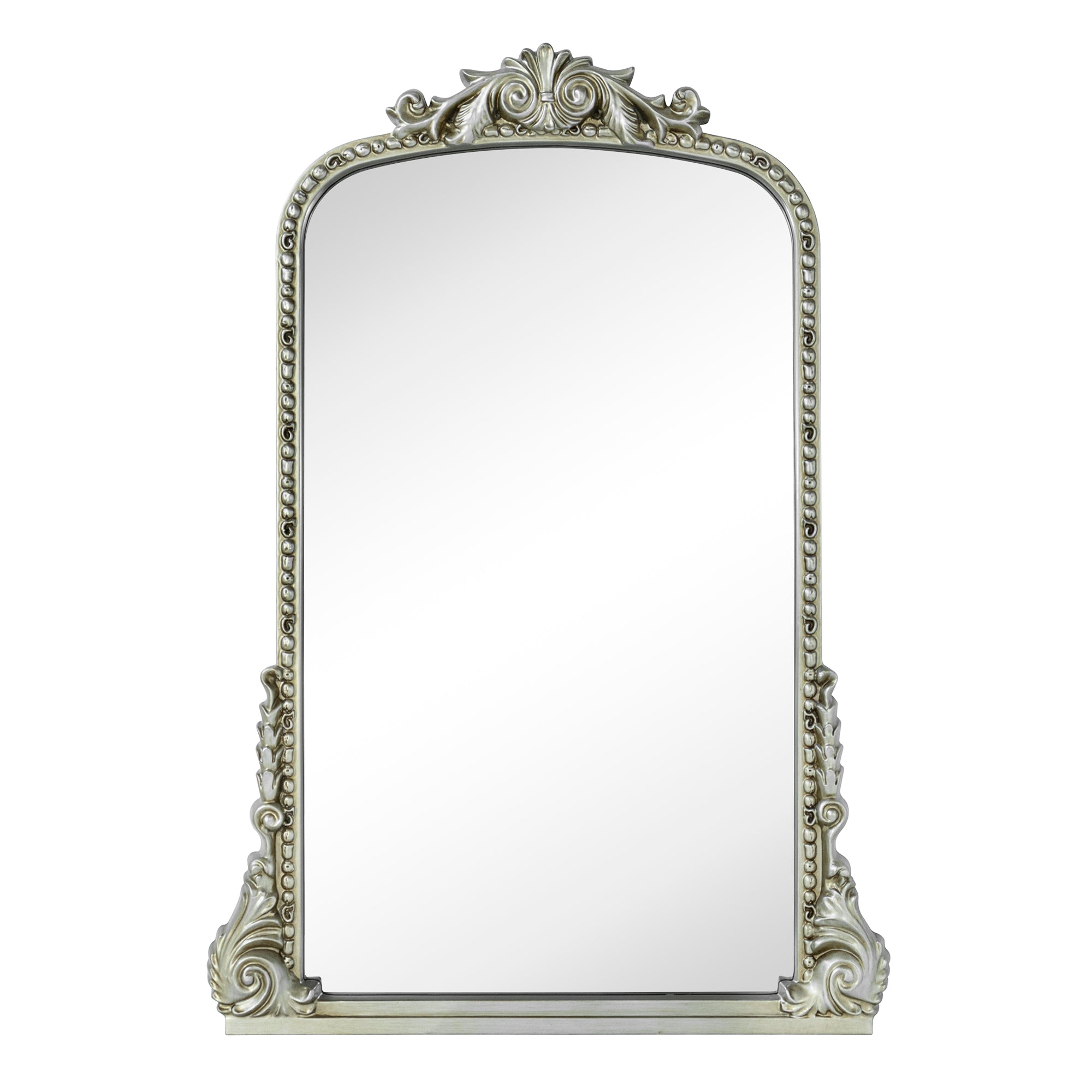 Arched Framed Wall Mounted Bathroom Vanity Mirror