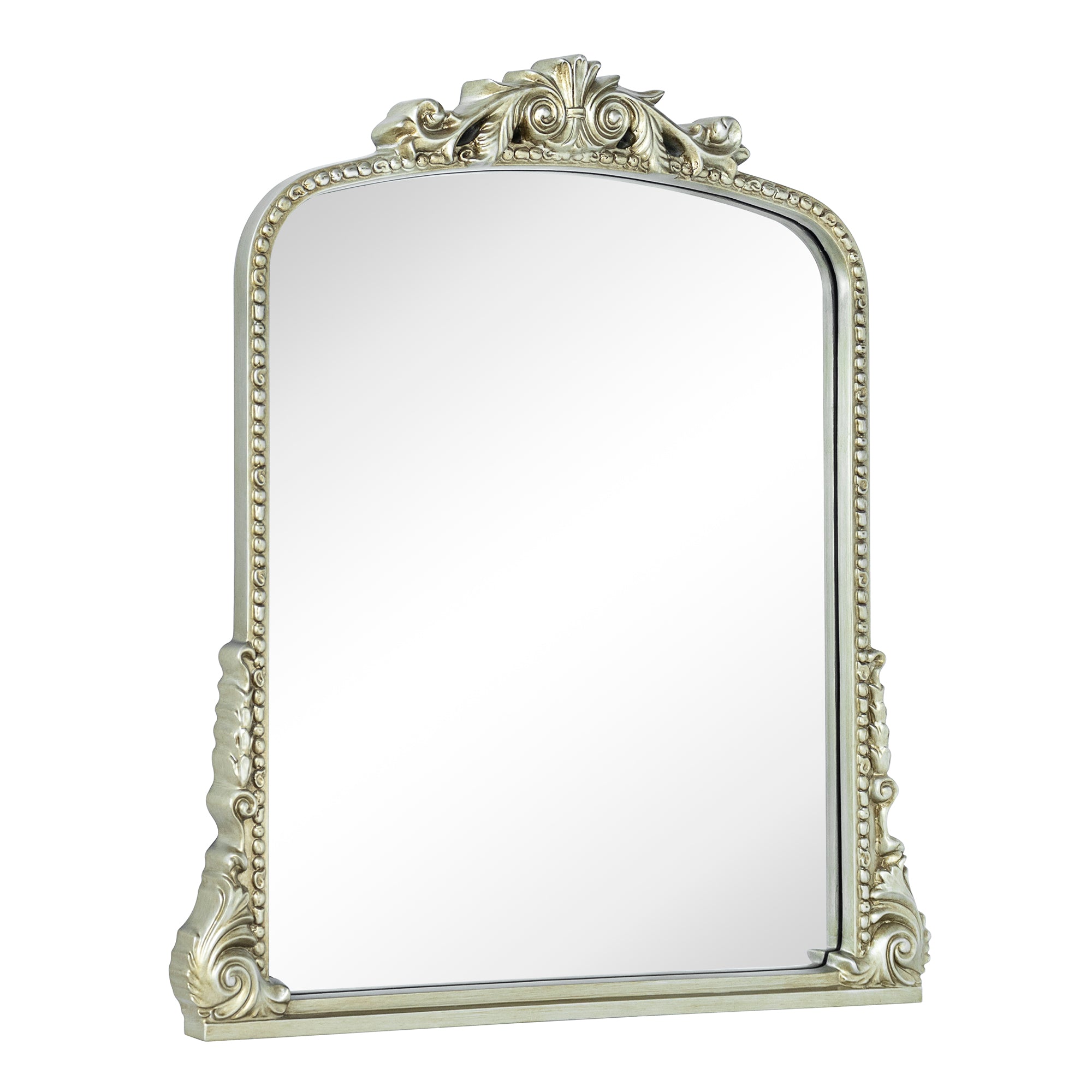 Arched Framed Wall Mounted Bathroom Vanity Mirror