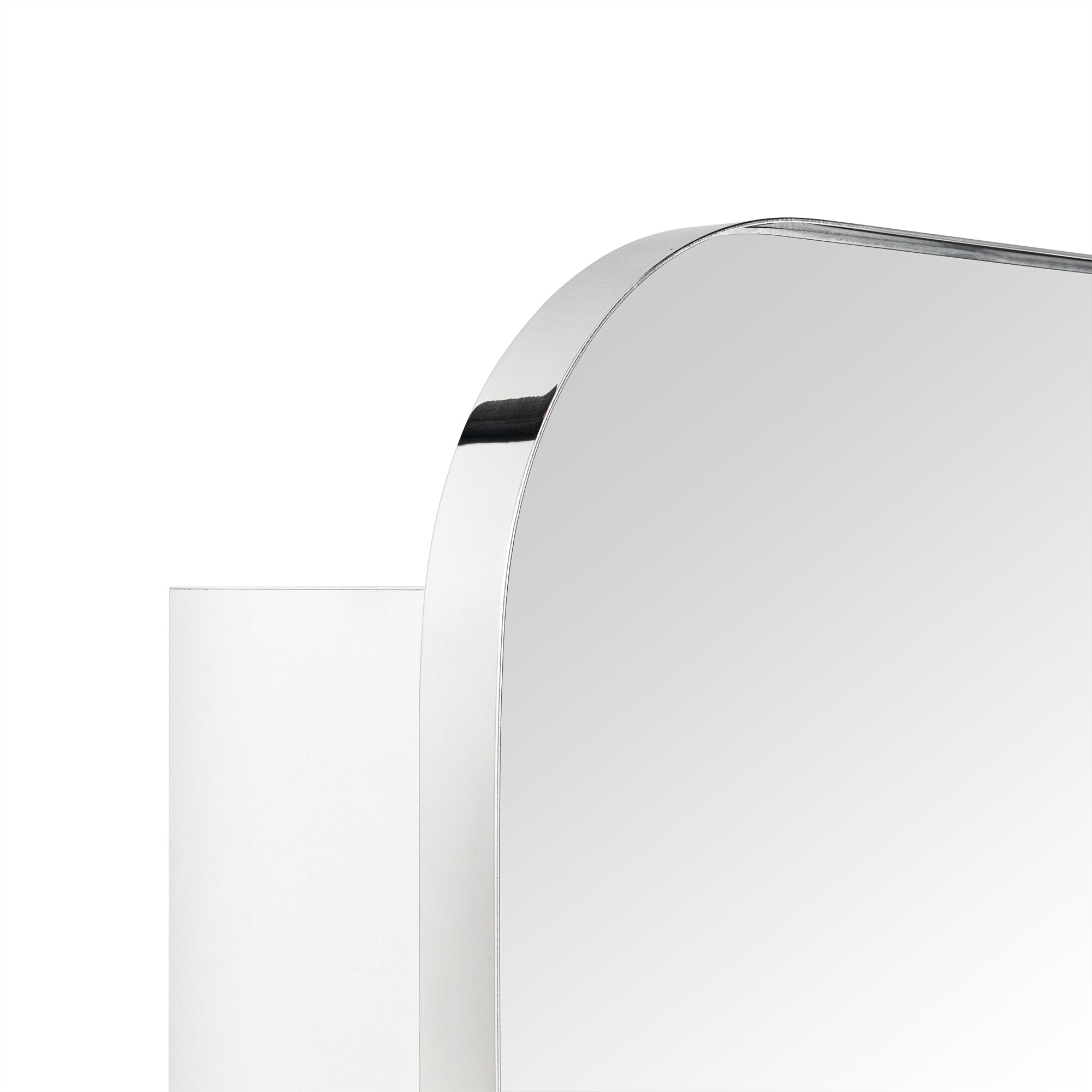 Surface and Recessed Mount Rectangular Stainless Steel Metal Framed Bathroom Medicine Cabinet with Mirror, 22'' W x 30'' H