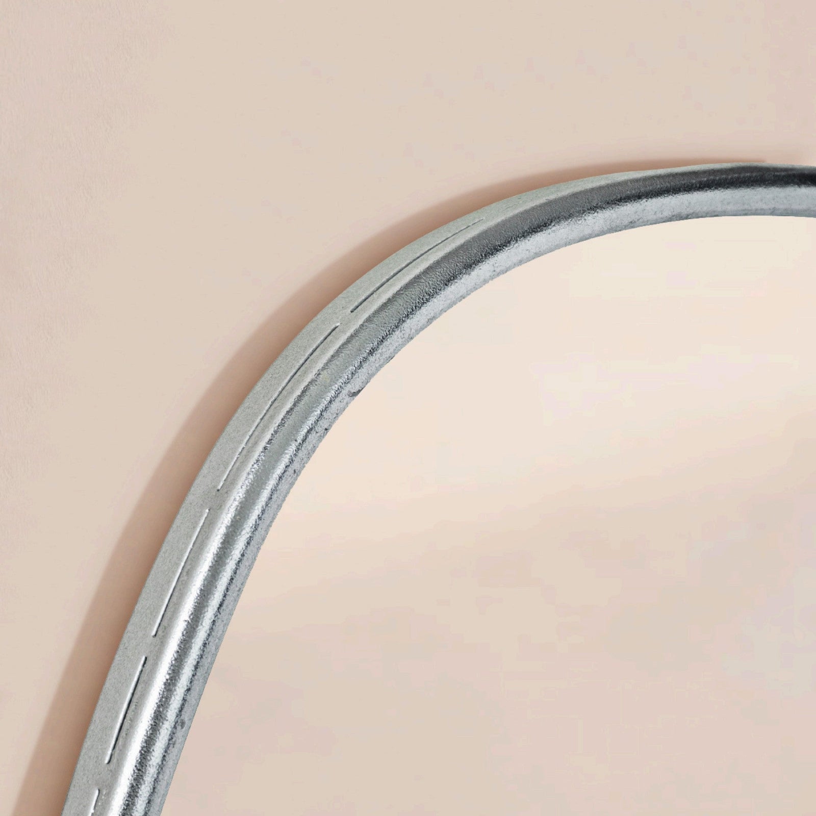 TEHOME Asymmetrical Irregular Shaped Mirror Antiqued Gold Asymmetrical Accent Mirror Irregular Bathroom Wall Mirror