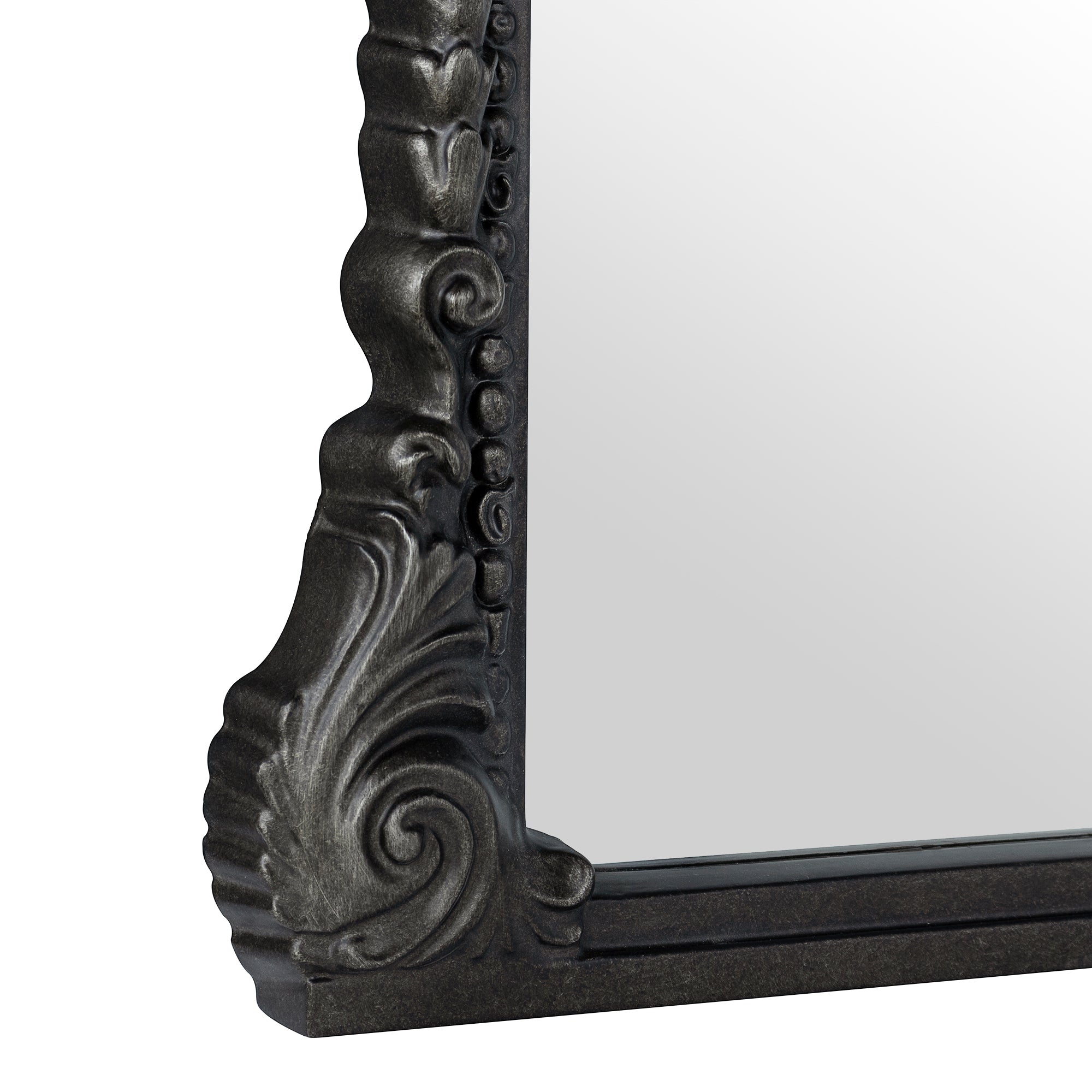 Arched Framed Wall Mounted Bathroom Vanity Mirror