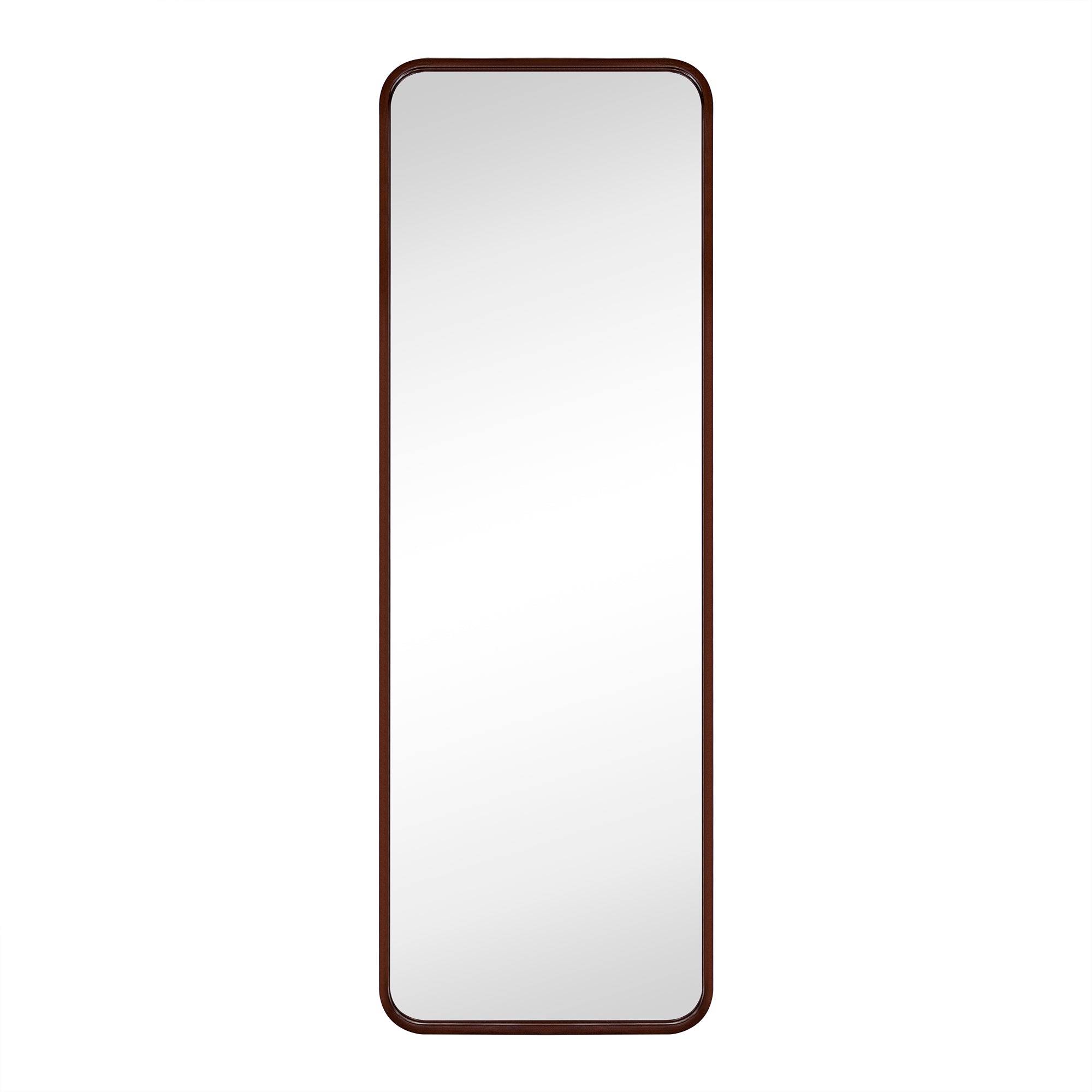 Rectangular Wood Framed Wall Mounted Bathroom Vanity Mirror