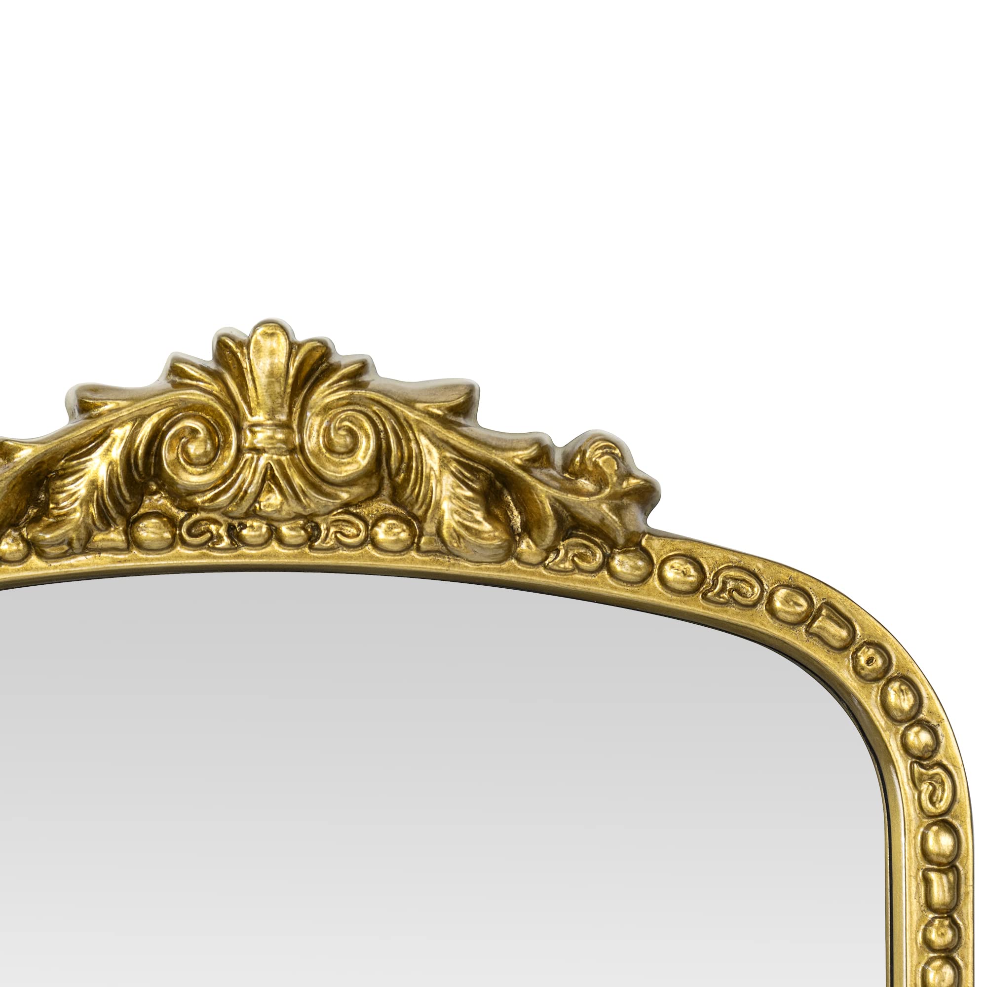 Arched Framed Wall Mounted Bathroom Vanity Mirror