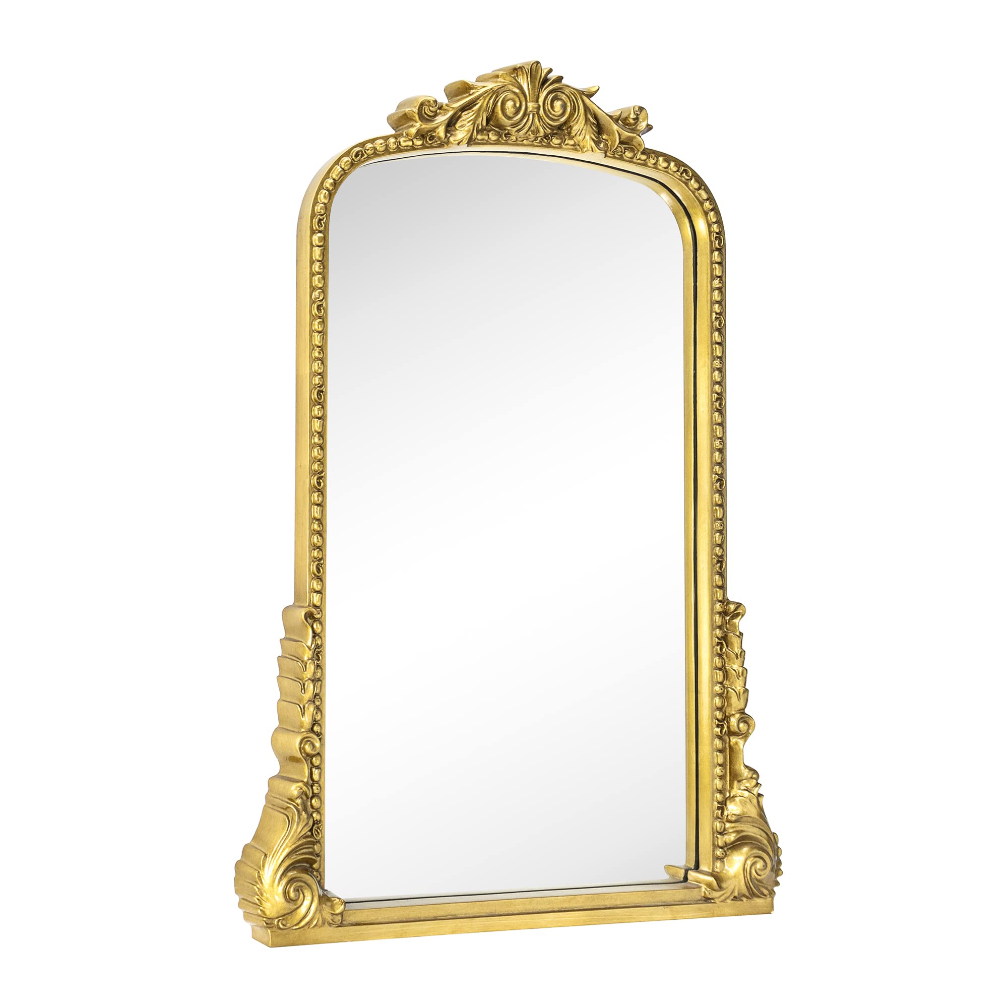 Arched Framed Wall Mounted Bathroom Vanity Mirror