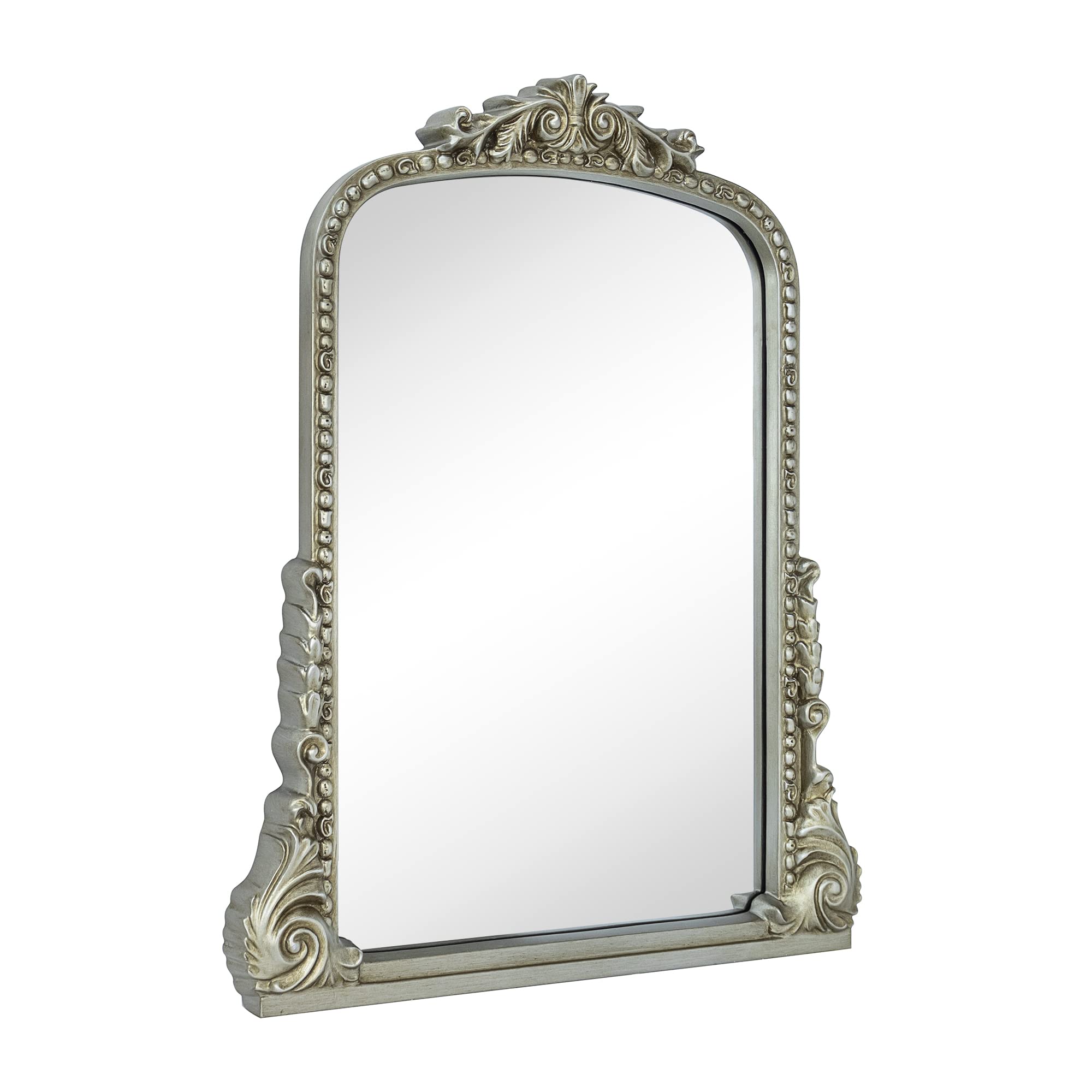 Arched Framed Wall Mounted Bathroom Vanity Mirror