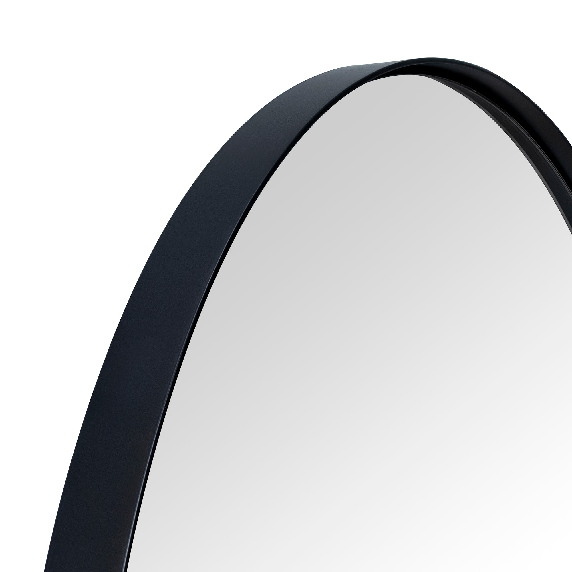 Circular Round Stainless Steel Framed Wall Mounted Bathroom Vanity Mirror