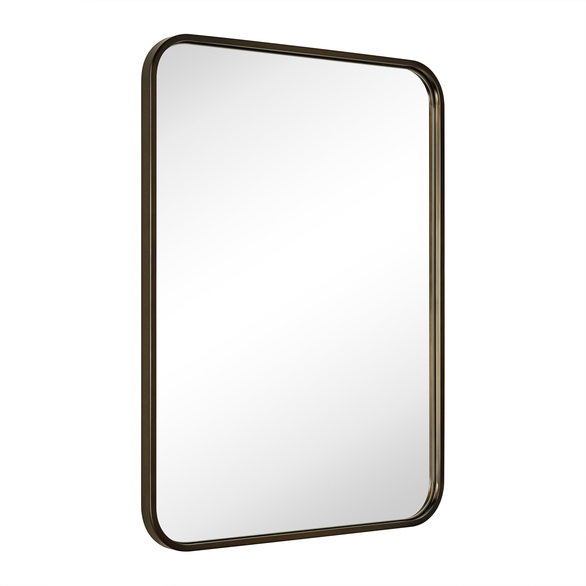 Rectangle Bathroom Vanity Mirror Stainless Steel Metal Framed Wall Mounted Mirror for Bathroom, Living Room, Powder Room