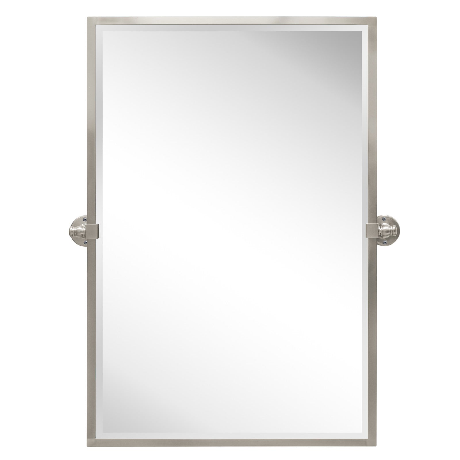 Rectangular Metal Framed Pivot Wall Mounted Bathroom Vanity Mirror