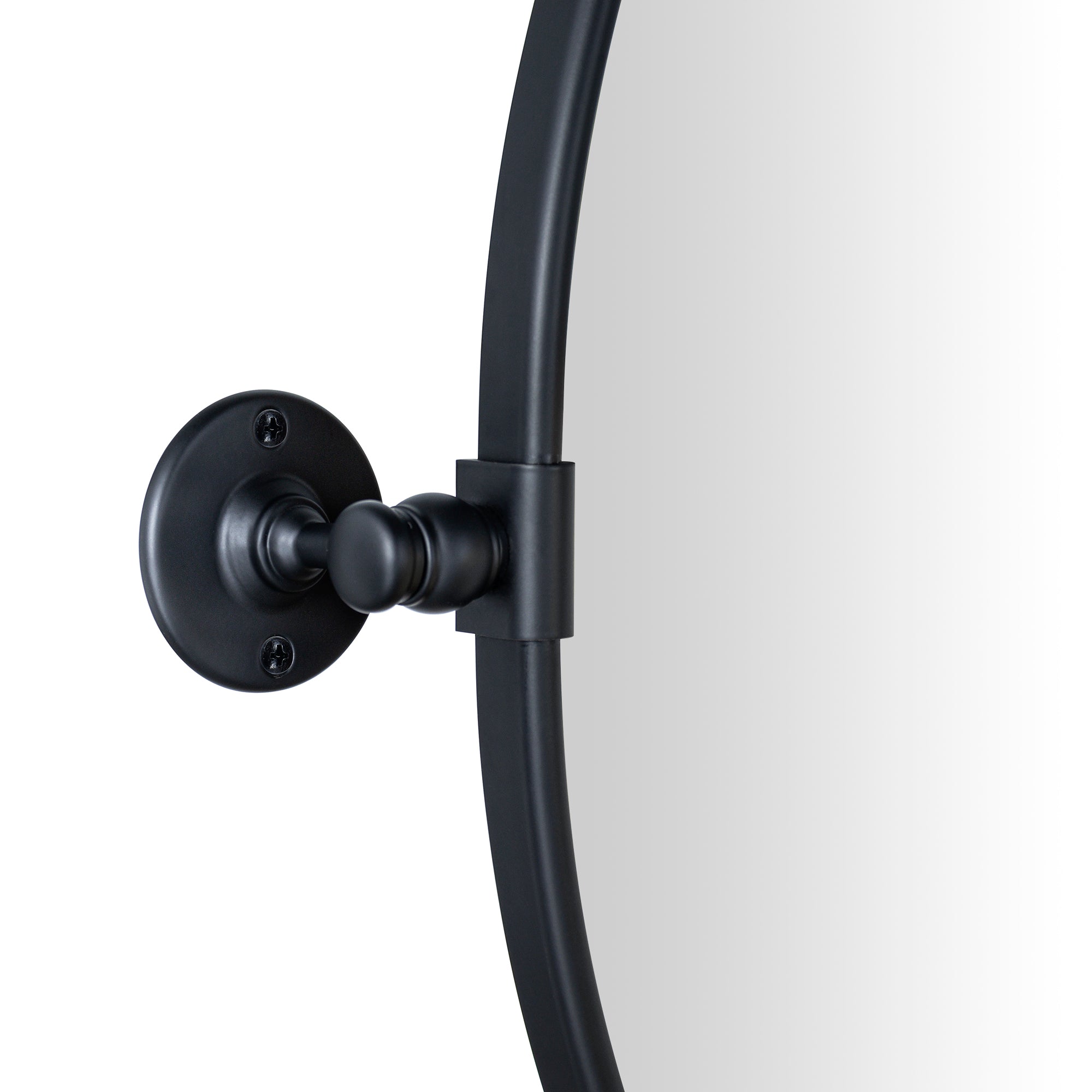 Pivot Oval Metal Framed Wall Mounted Bathroom Vanity Mirror