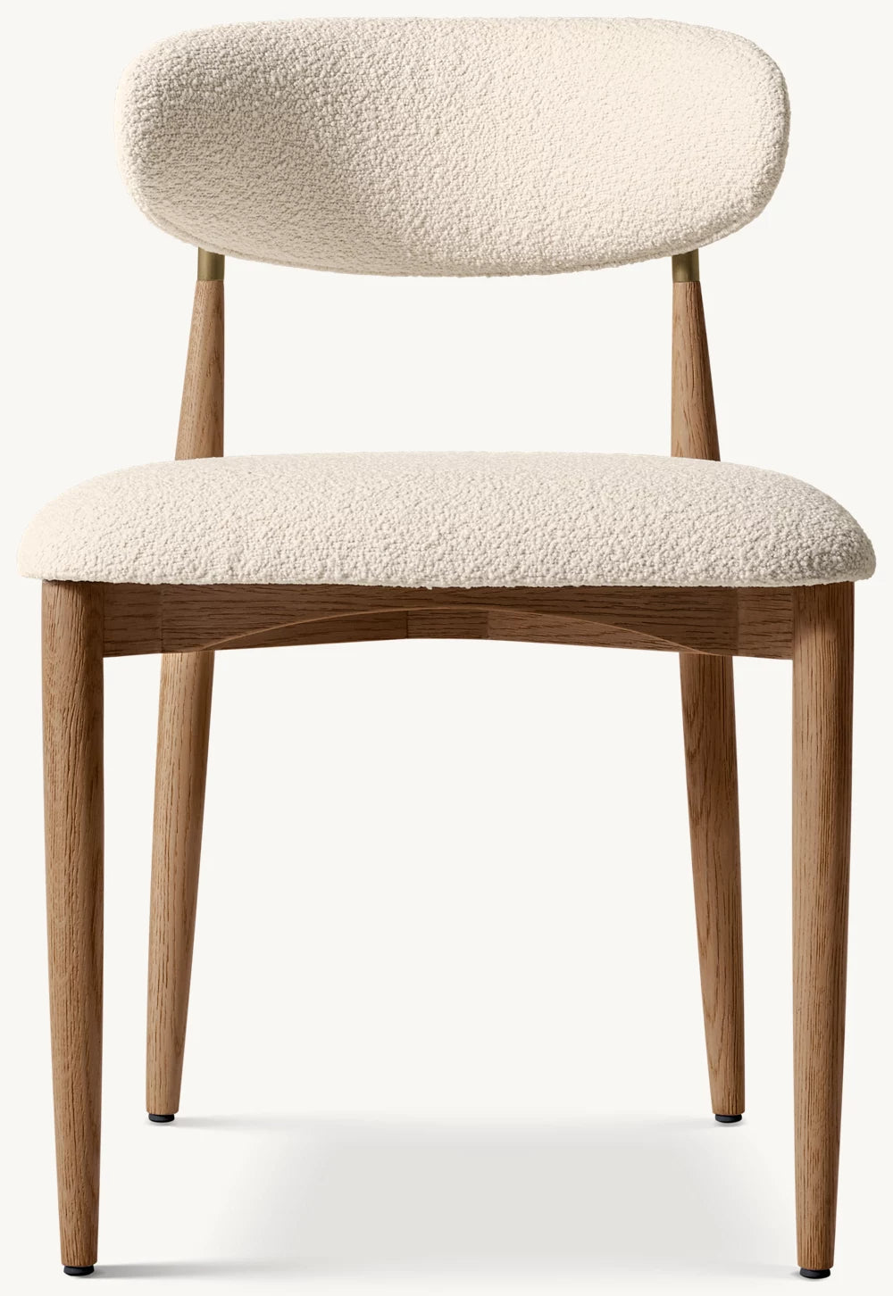 Dining Chair, solid Amercian oak legs and metal