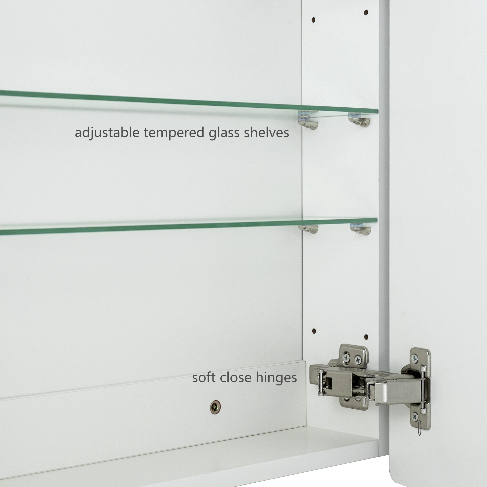 Frameless Medicine Cabinet