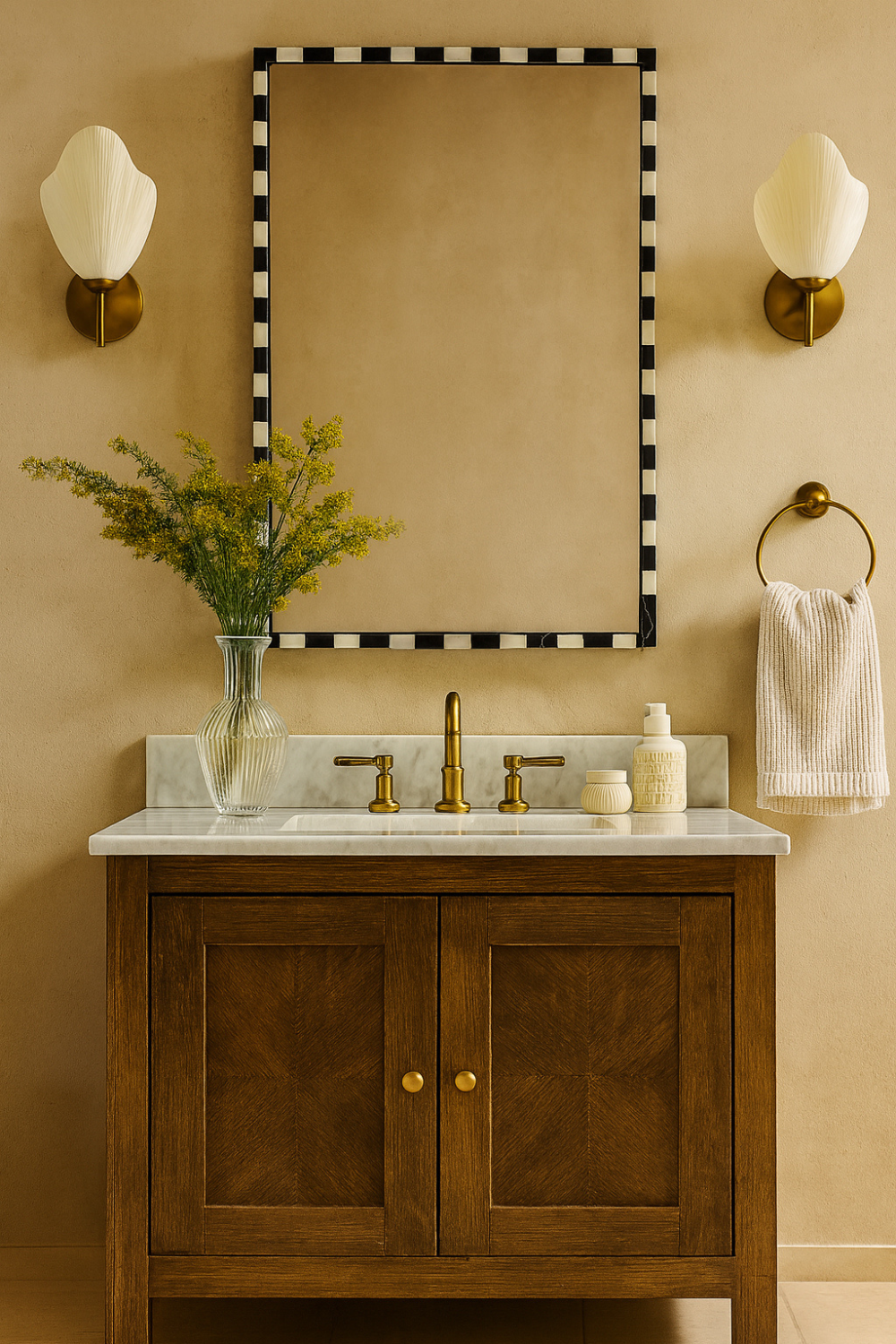 vintage bathroom mirrors