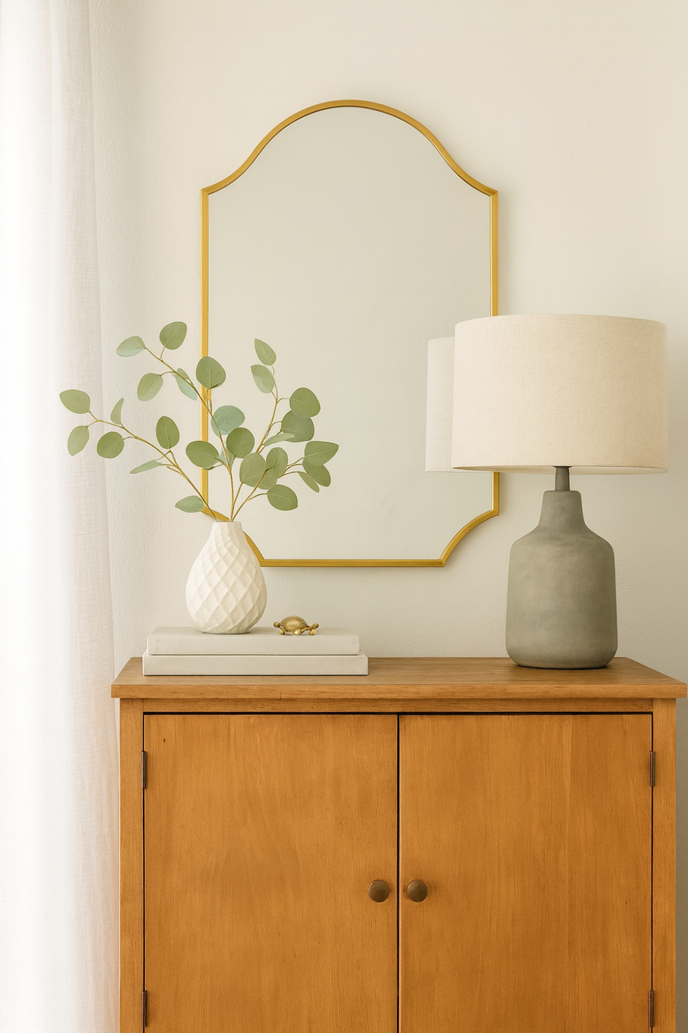 dresser wall mirror