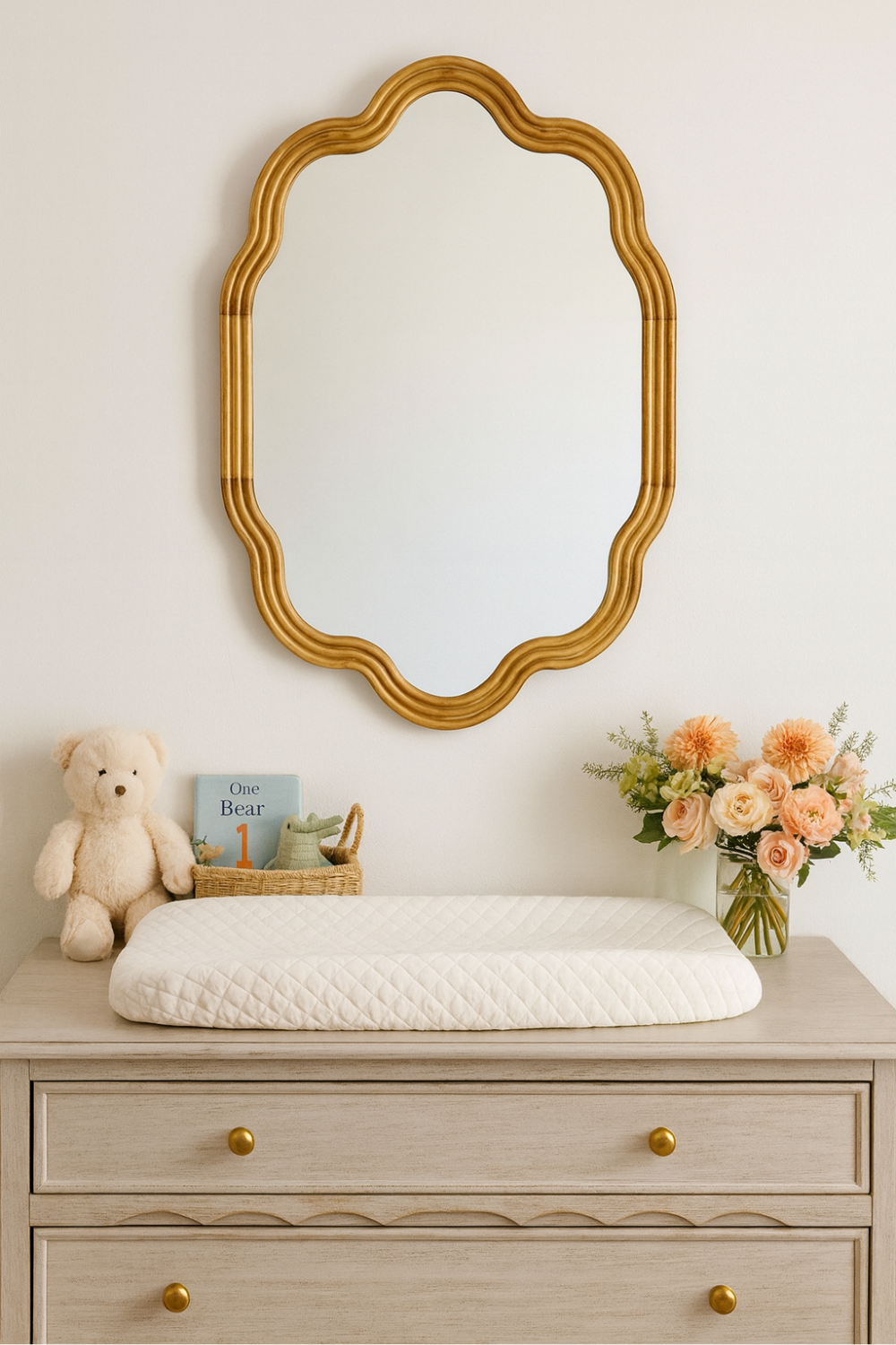 nursery wall mirror