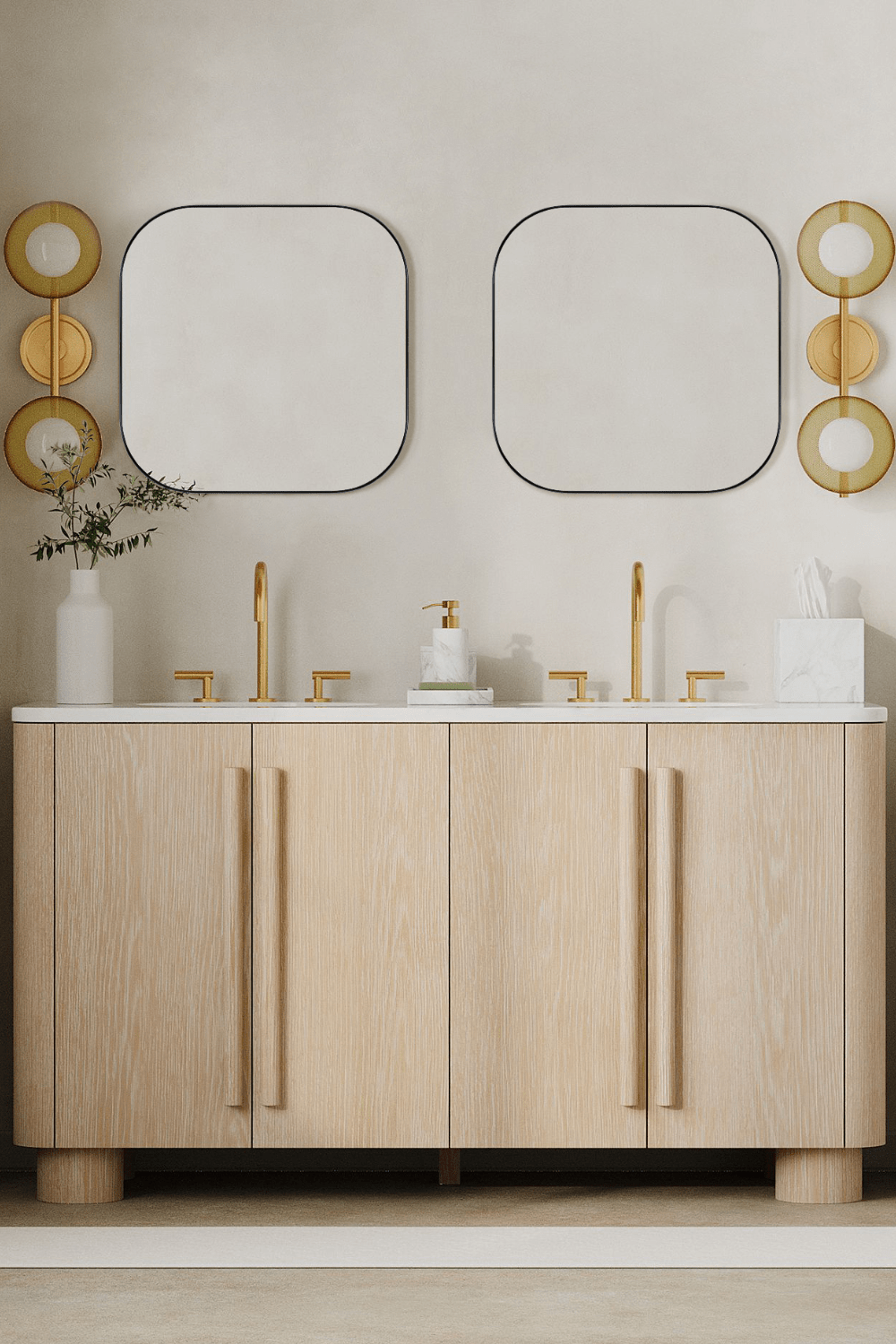 Square Bathroom Mirrors - TEHOME