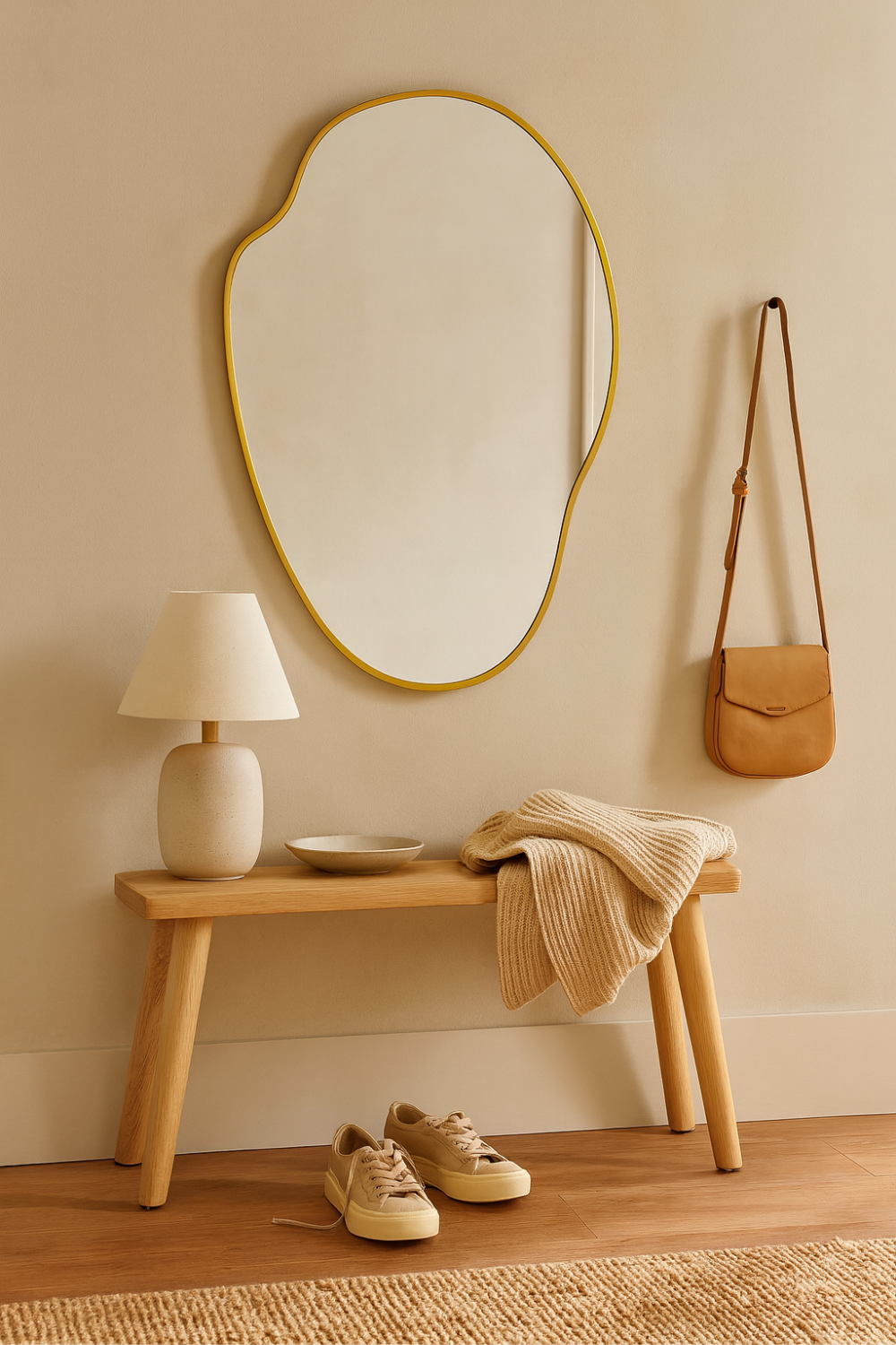 entryway wall mirror