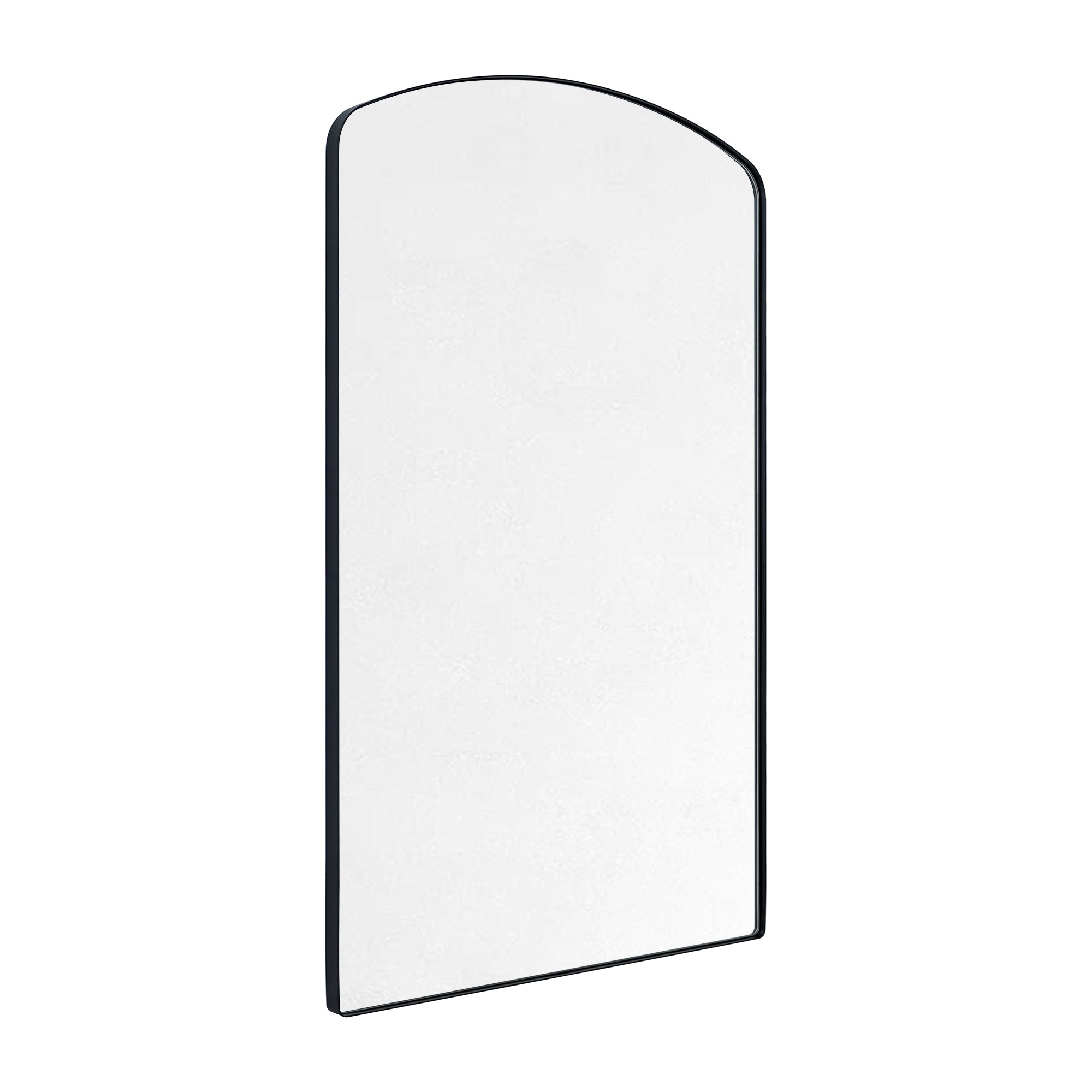 Metal Arched Mirror for Bathroom, Mantel or Dresser