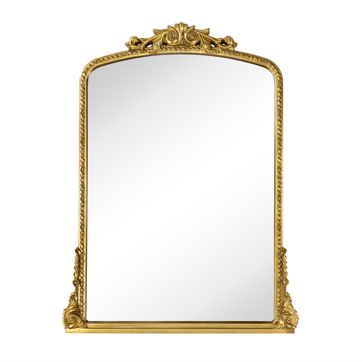 Arched Framed Wall Mounted Bathroom Vanity Mirror