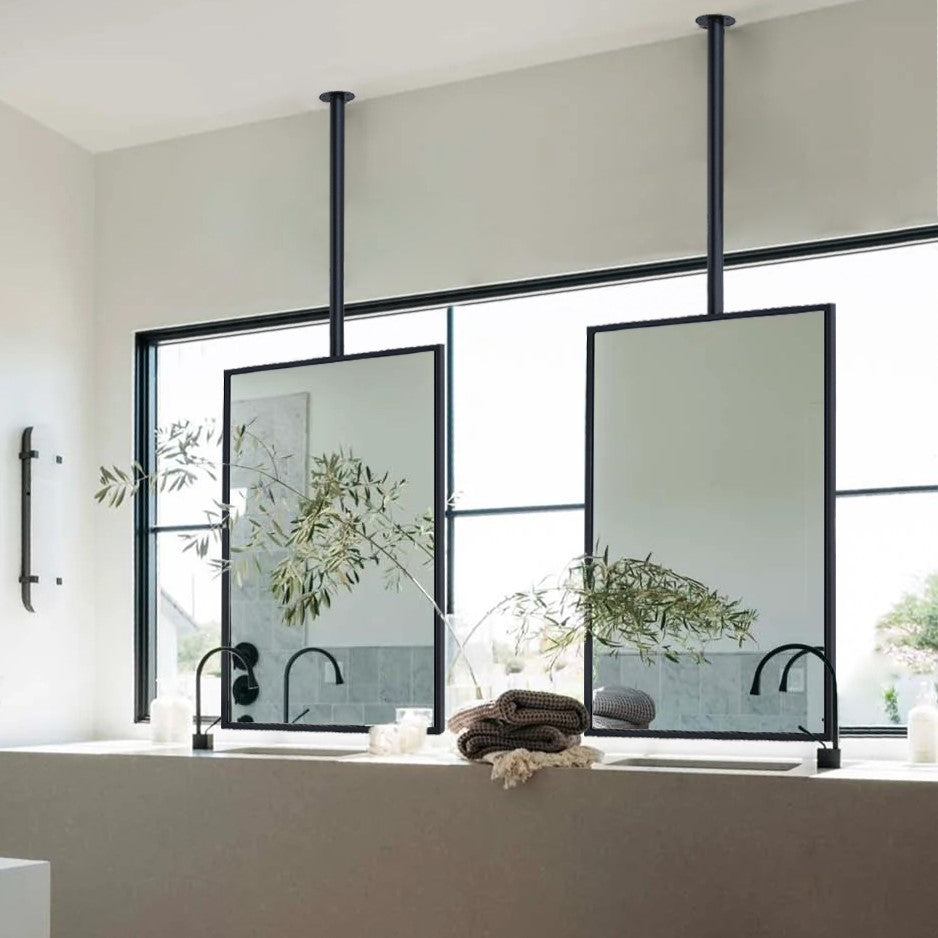 Bathroom-Ceiling-Mount-Mirrors-in-Matt-Black