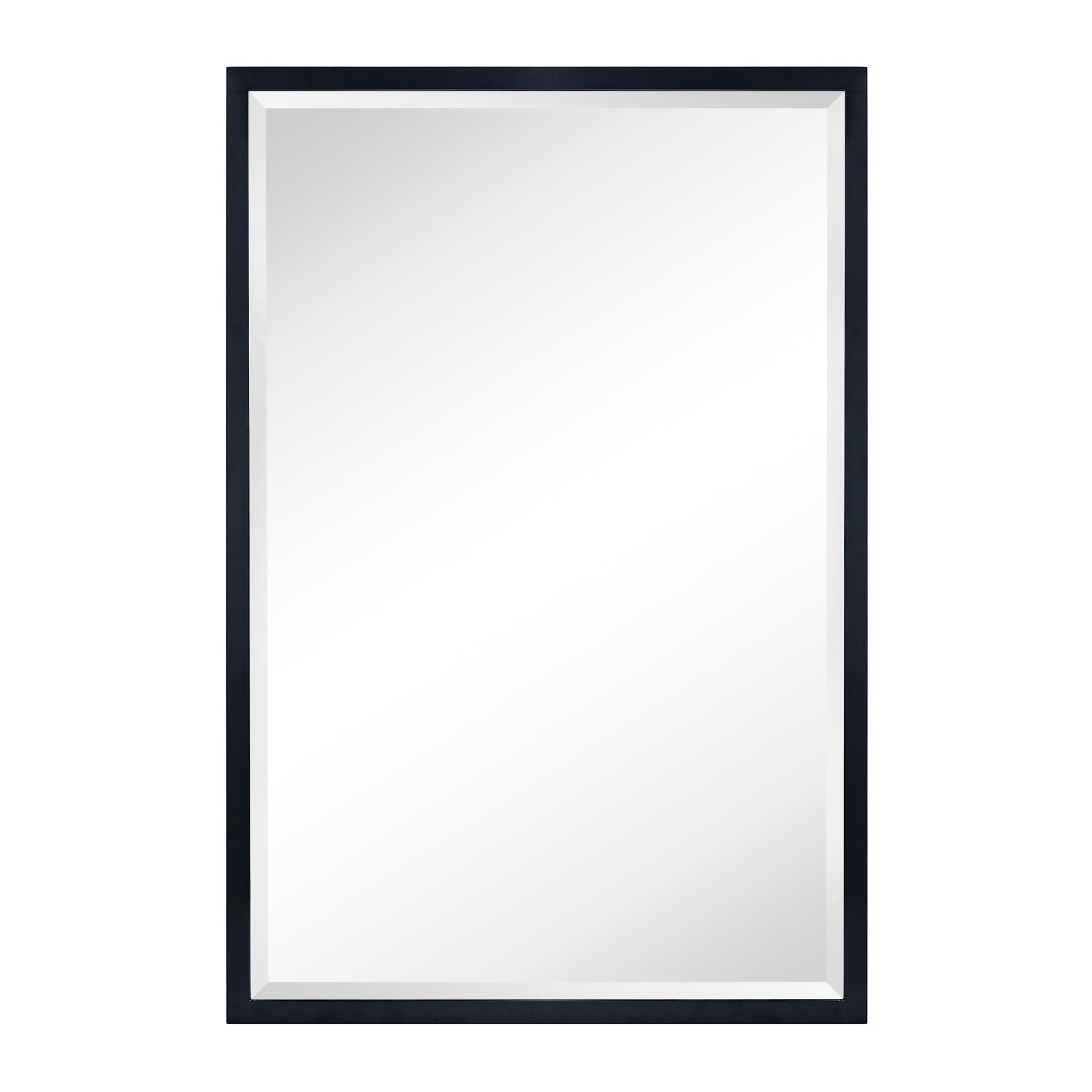 Rectangular Metal Framed Recessed Bathroom Medicine Cabinet with Mirror