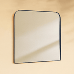 Bhargava Modern Arch Mantel Mirrors GC-0Y027 Black 30x34" TEHOME